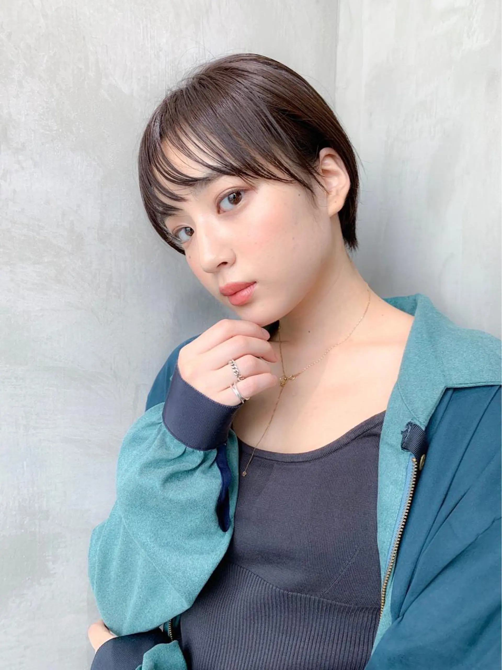 ショート カラー カット ヘアカラー トリートメント 🉐レイヤー/塩見 弘樹🉐渋谷のヘアスタイル