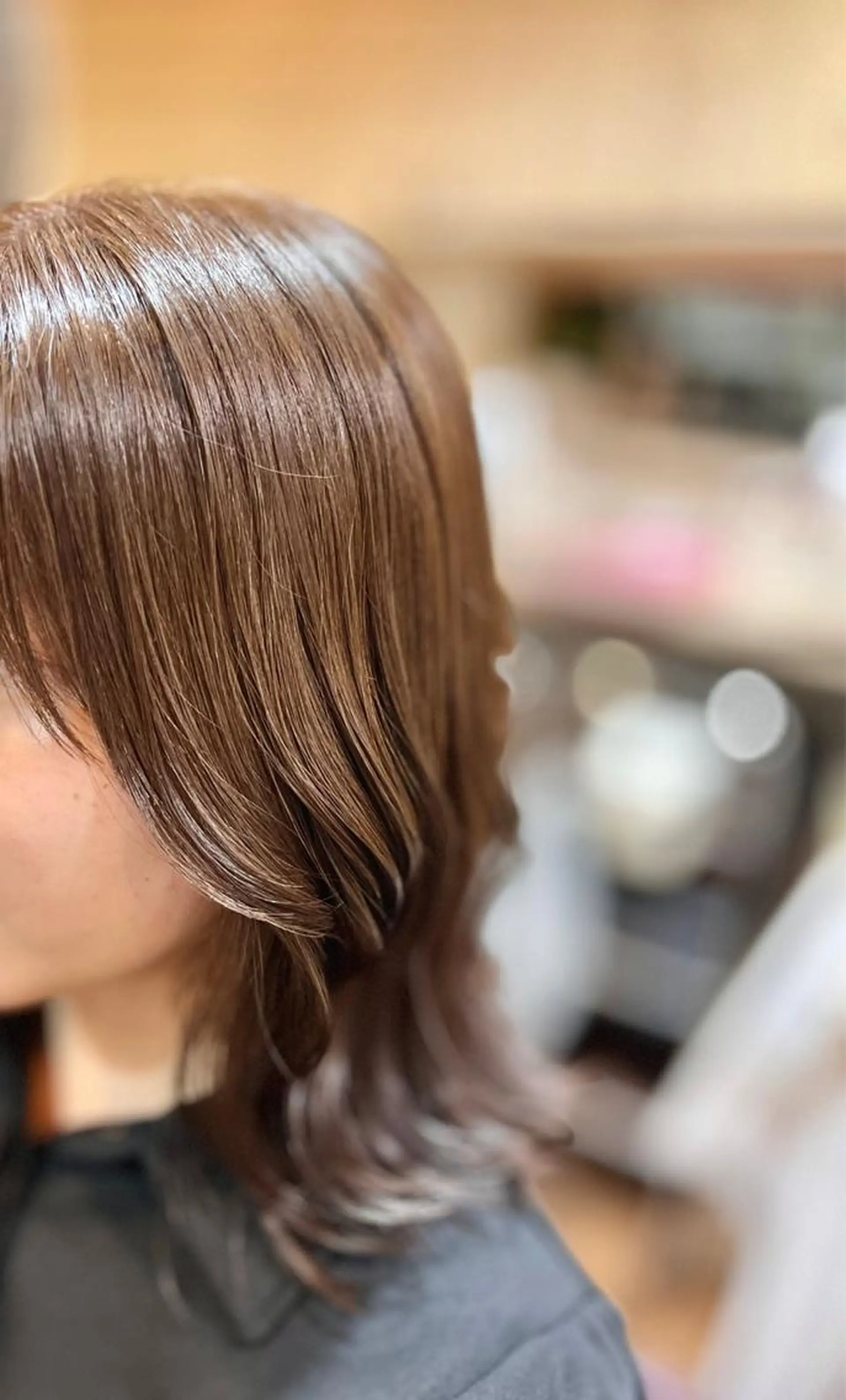 ミディアム オオソネ マリアのヘアスタイル