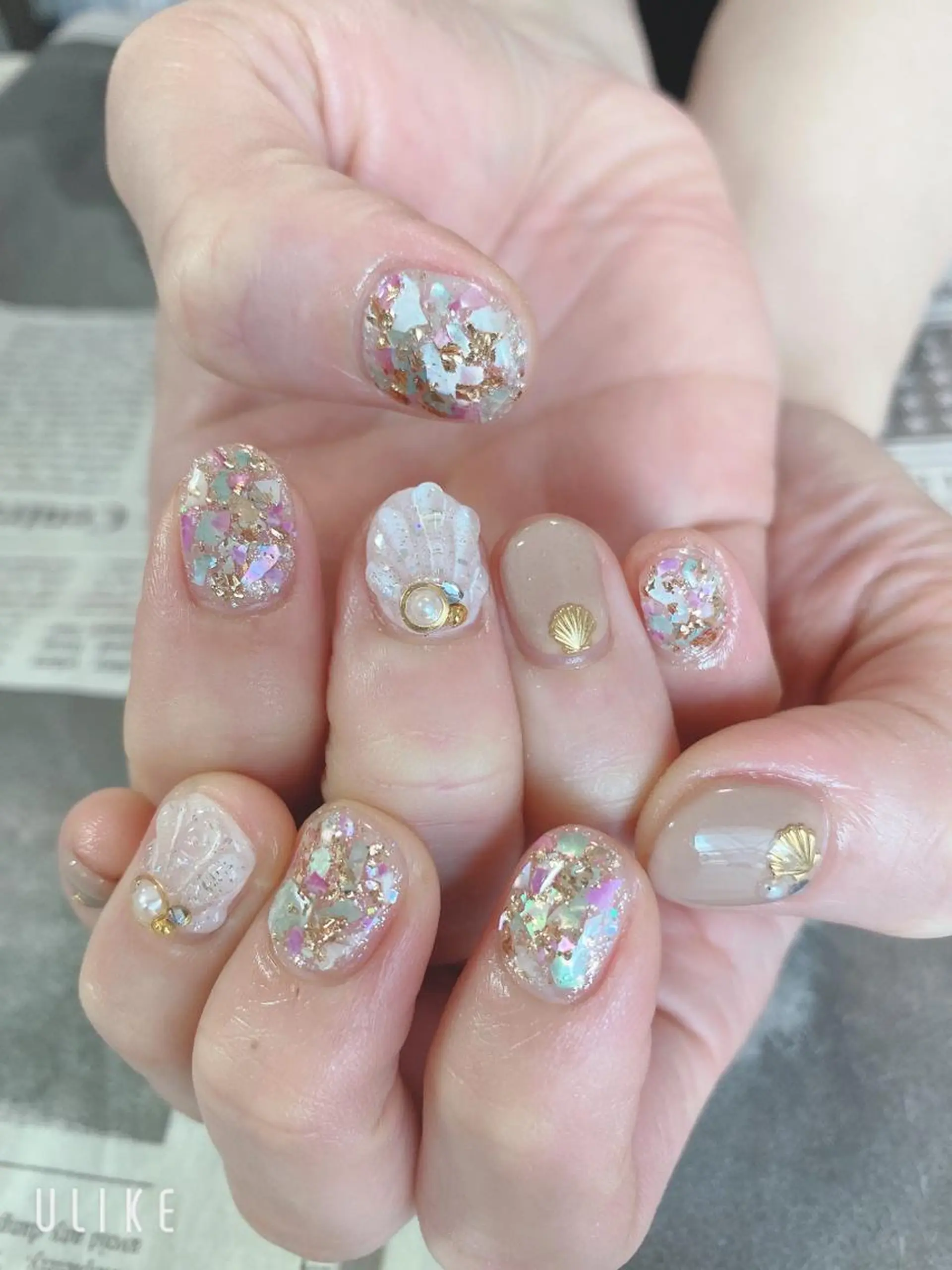 ネイル ハンドネイル ハンドケア 森山 舞のネイルデザイン