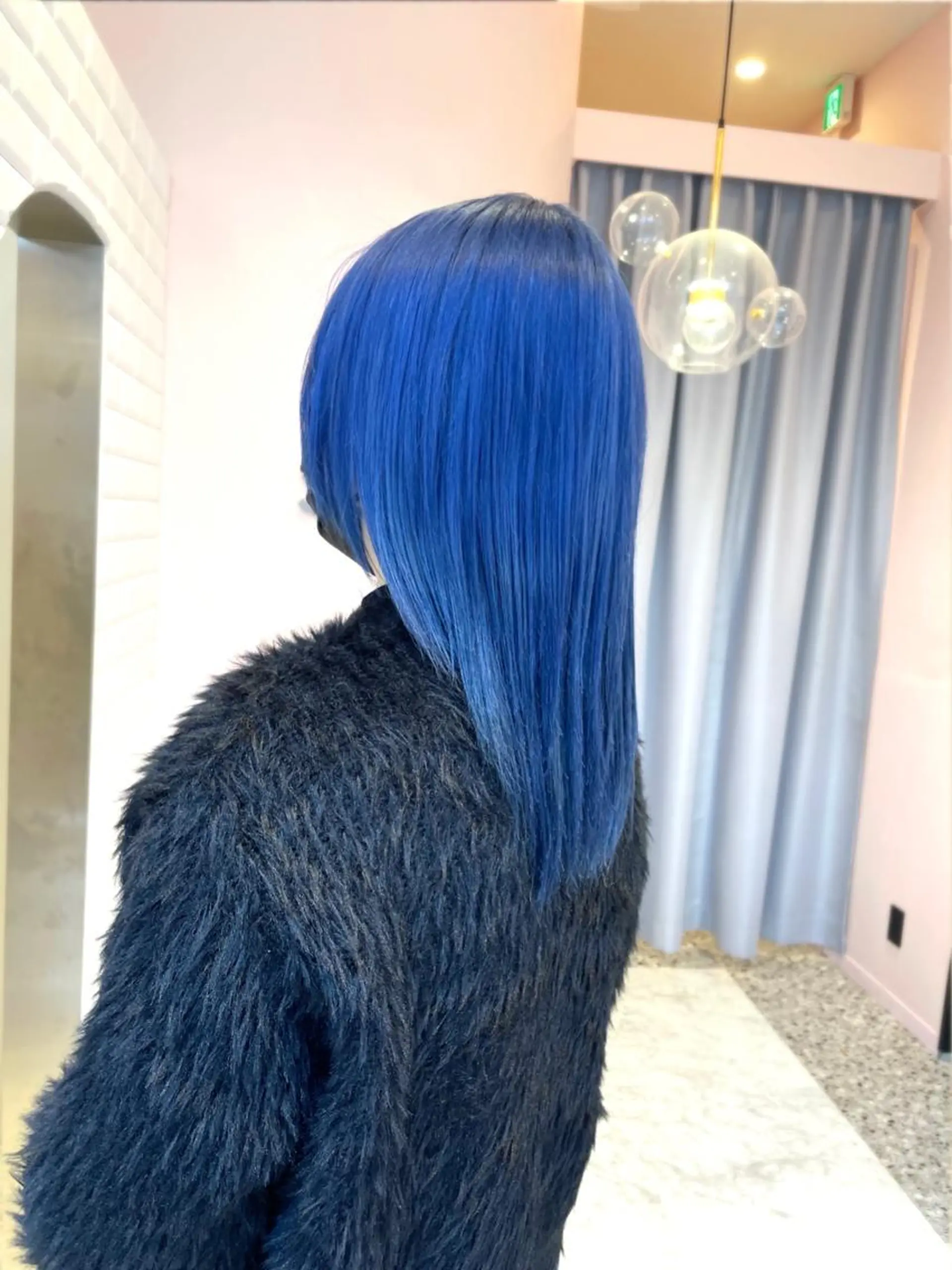 ミディアム レイヤー/ハッシュ 渋谷/サッタのヘアスタイル