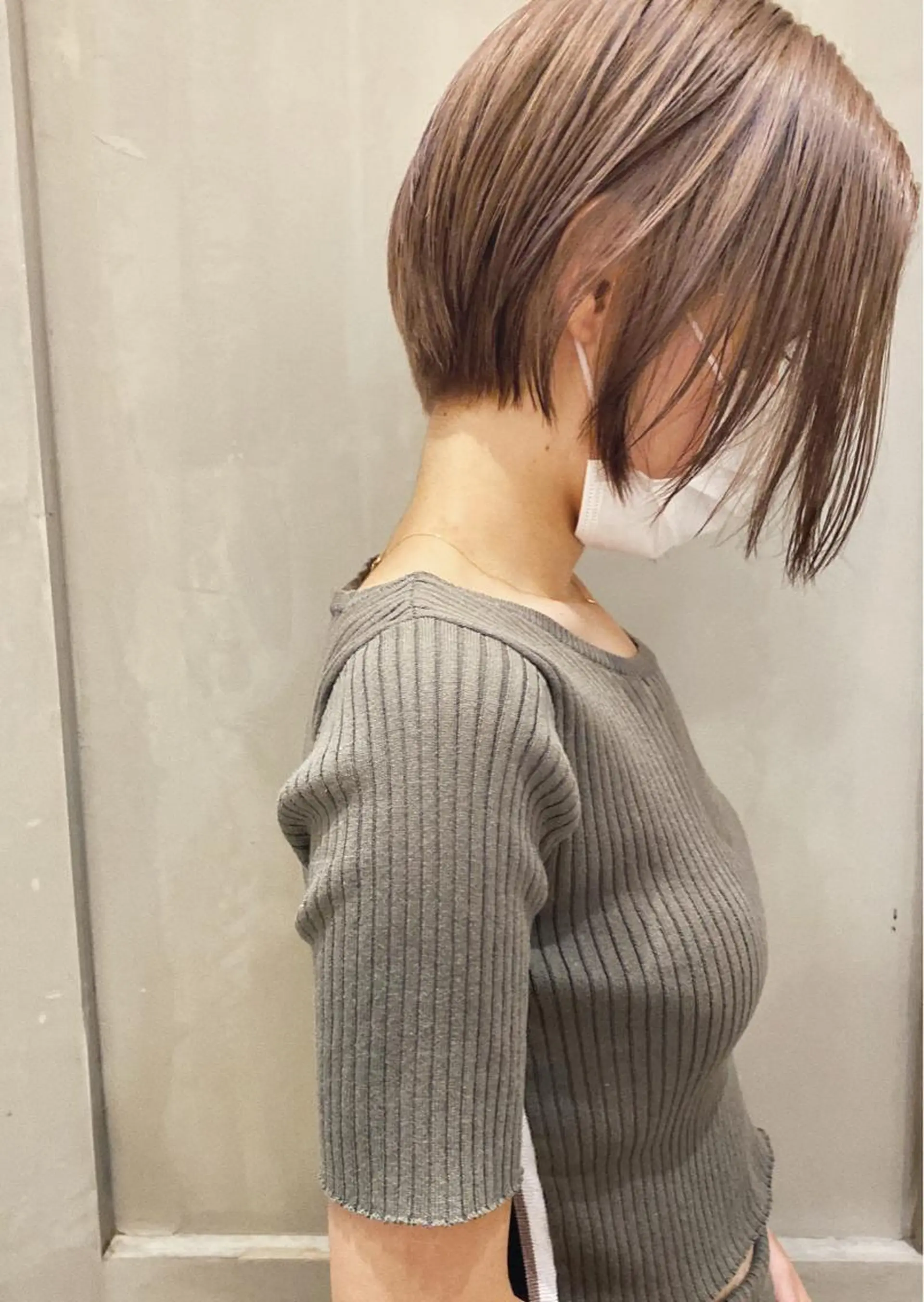 ショート カラー ヨシモトリョウ 髪質改善/美髪のヘアスタイル