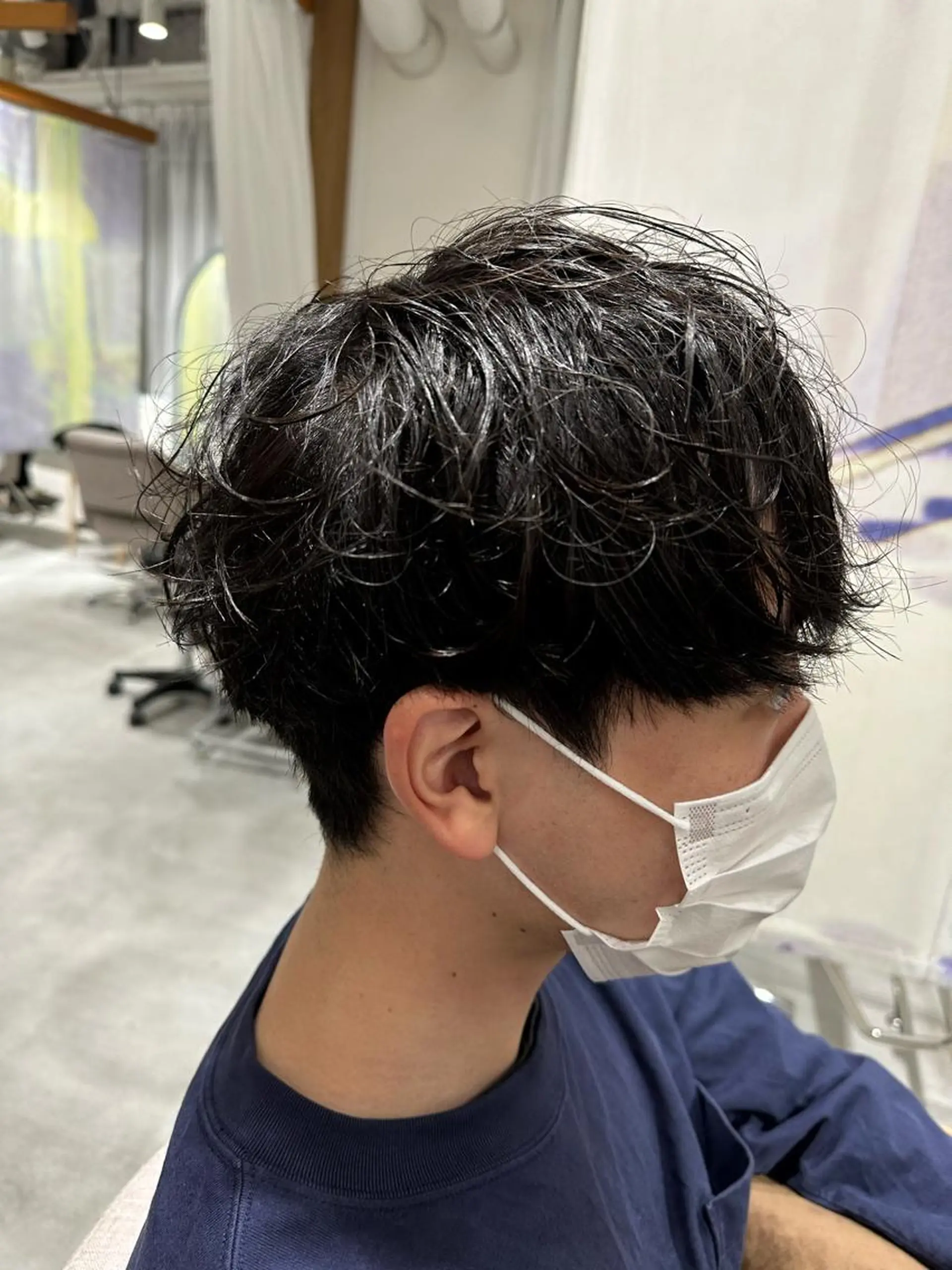 パーマ メンズ メンズパーマ カット パーマ 💎メンズパーマ特化 🥇メンズのプロのヘアスタイル