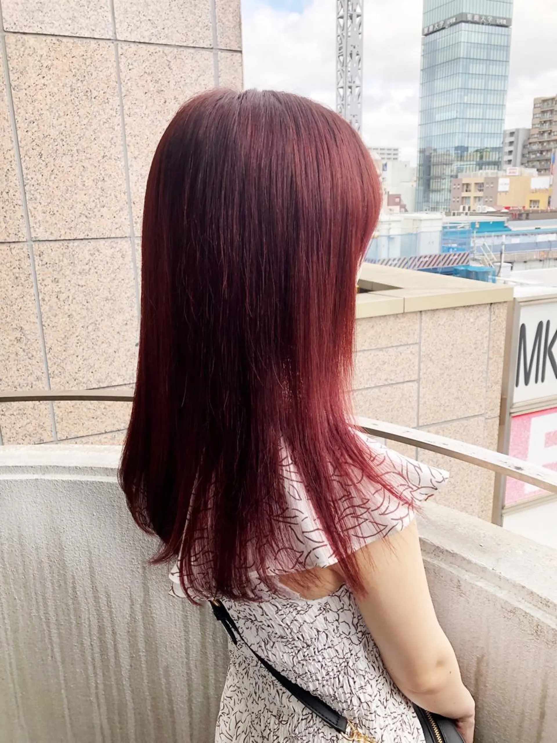 セミロング カラーアンドケアリタ kitamuuuのヘアスタイル