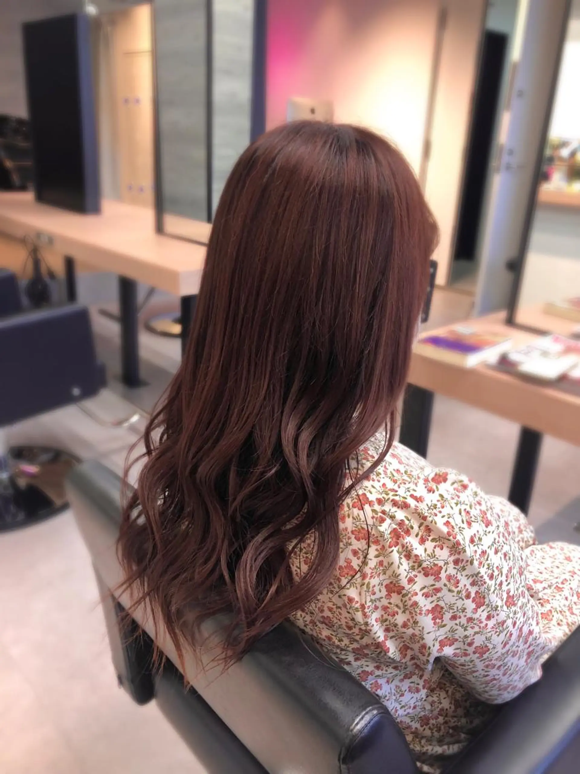 セミロング カラー カット ヘアカラー トリートメント 🪞個室サロン/韓国 艶髪/keito🪞のヘアスタイル