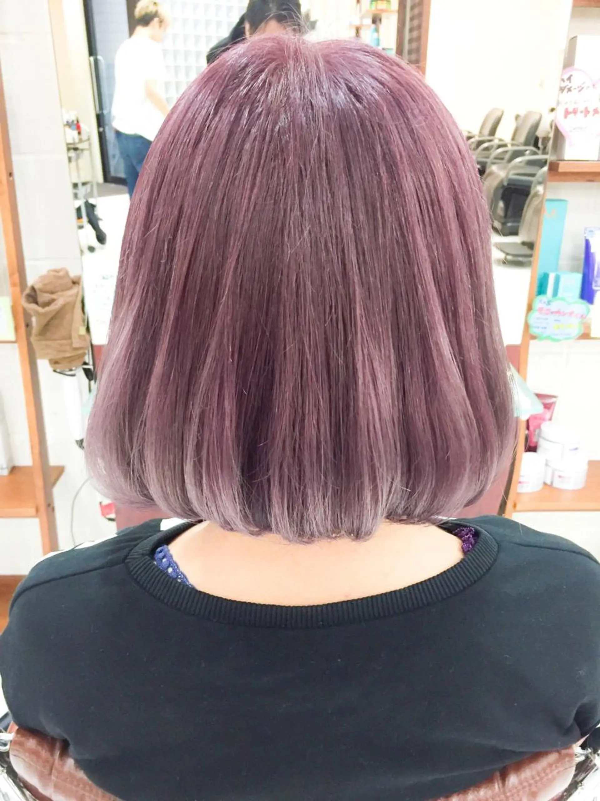 ショート カラー モテ髪透明感❤️ デイズヘアカラーのヘアスタイル