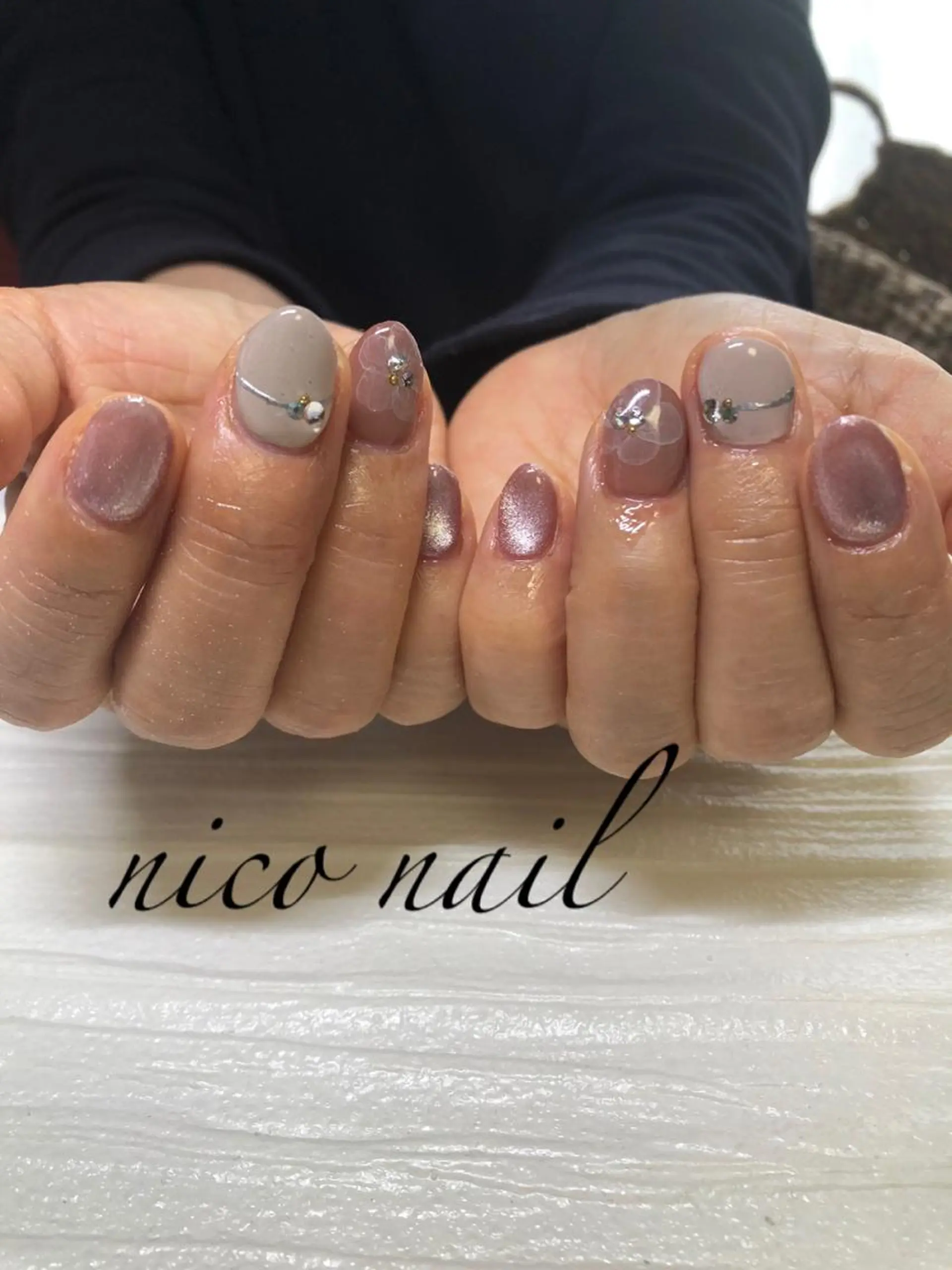 ネイル 香芝市ネイルサロン nico nailのネイルデザイン