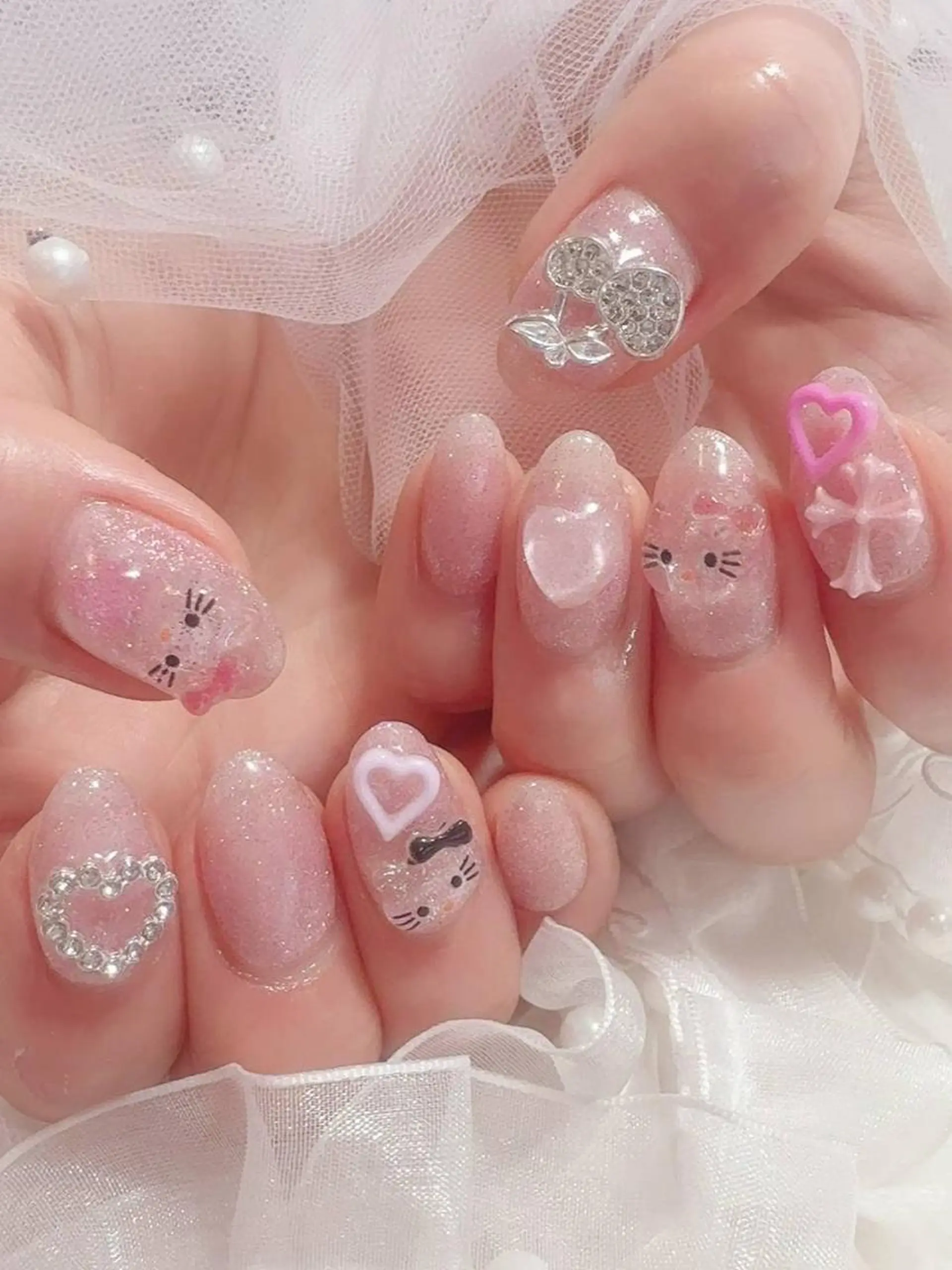 ネイル Milkyway☁️ 韓国ネイル/南堀江のネイルデザイン