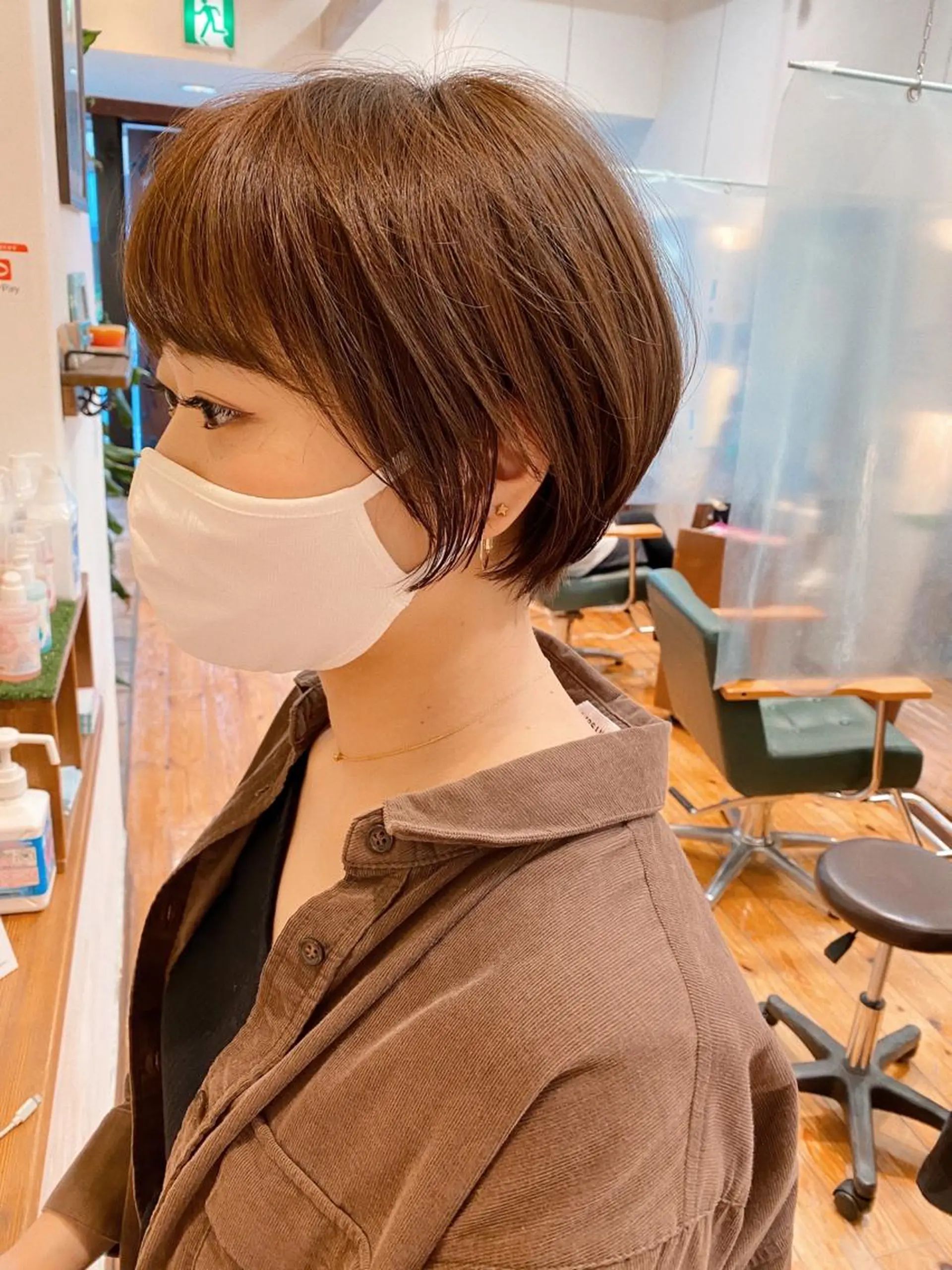 ショート カラー メンズカット特化柏駅 徒歩3分LOUのヘアスタイル