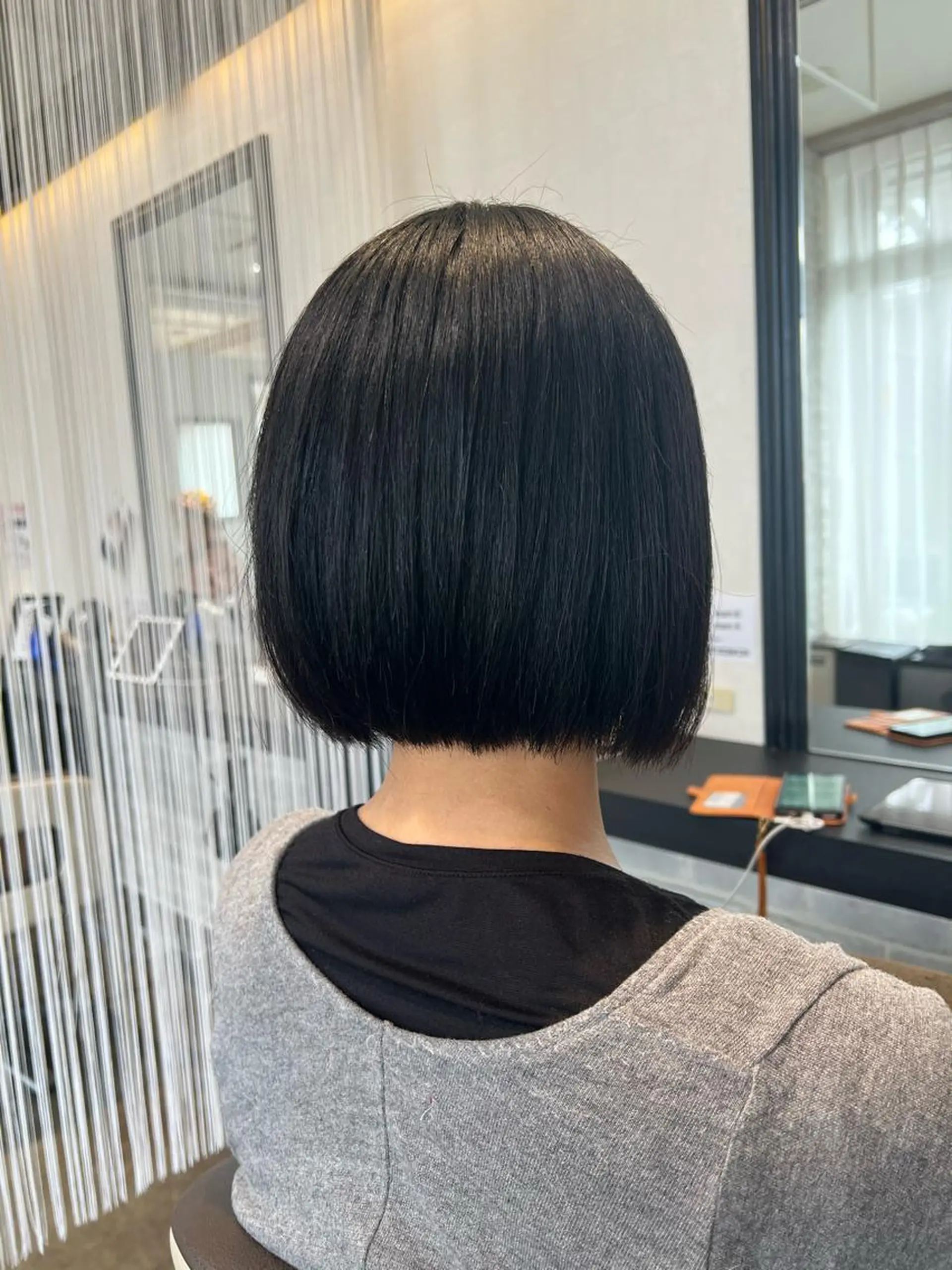 ショート カット 縮毛矯正 トリートメント 川村 綾のヘアスタイル