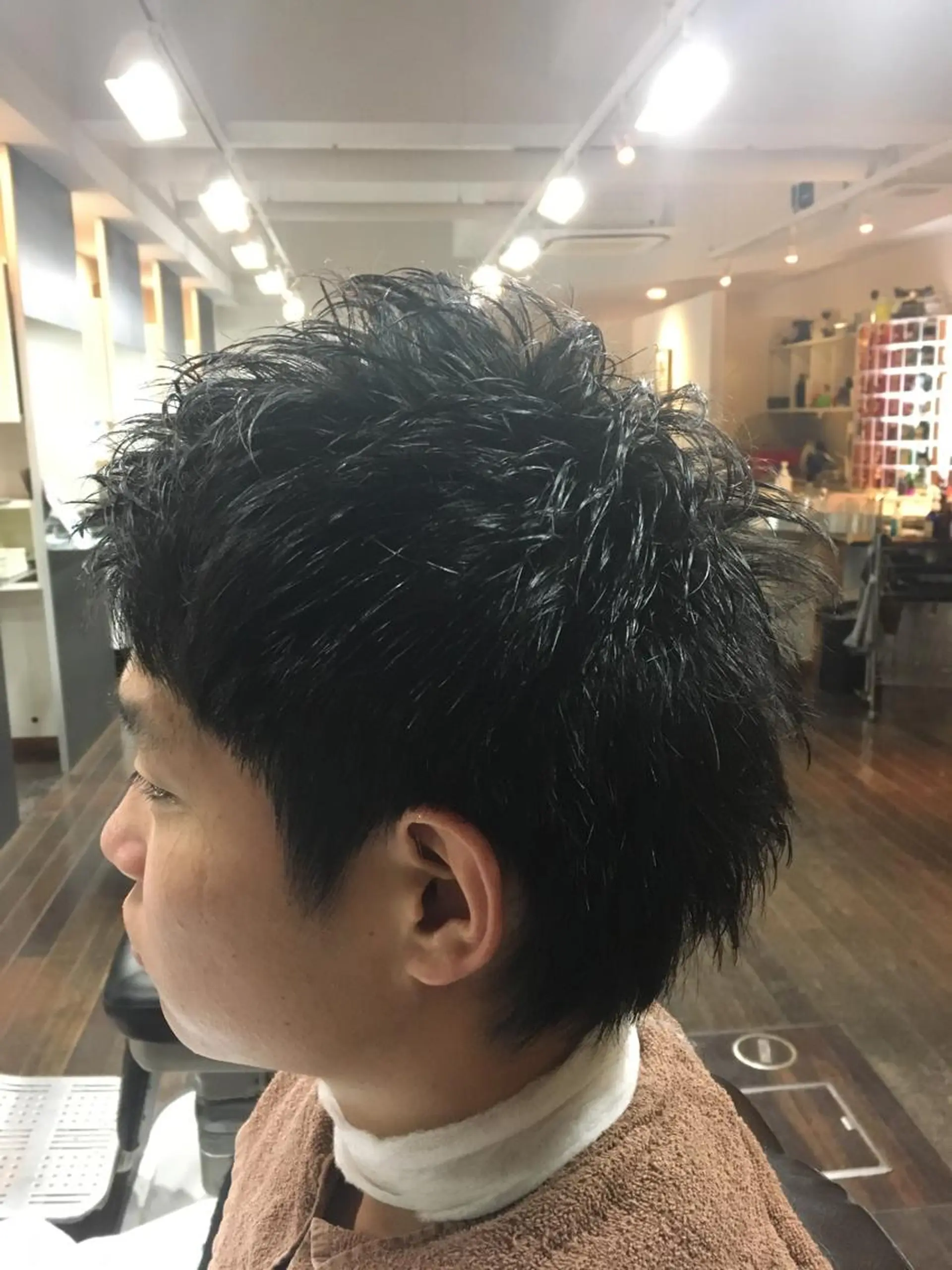 ショート メンズ 向井 優汰のヘアスタイル