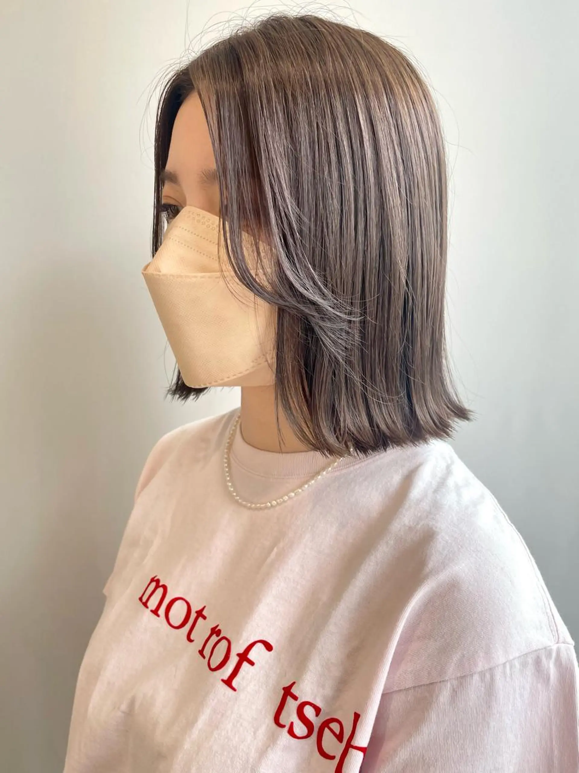 ショート カラー カット トリートメント 山口 莉奈のヘアスタイル
