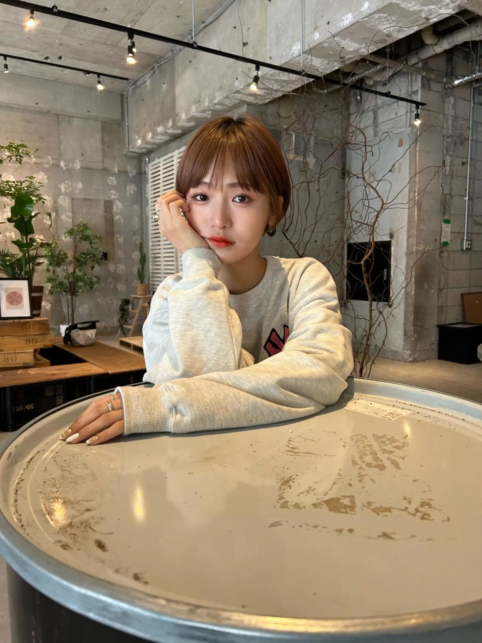 ショート カラー 一ノ瀬 暁のヘアスタイル