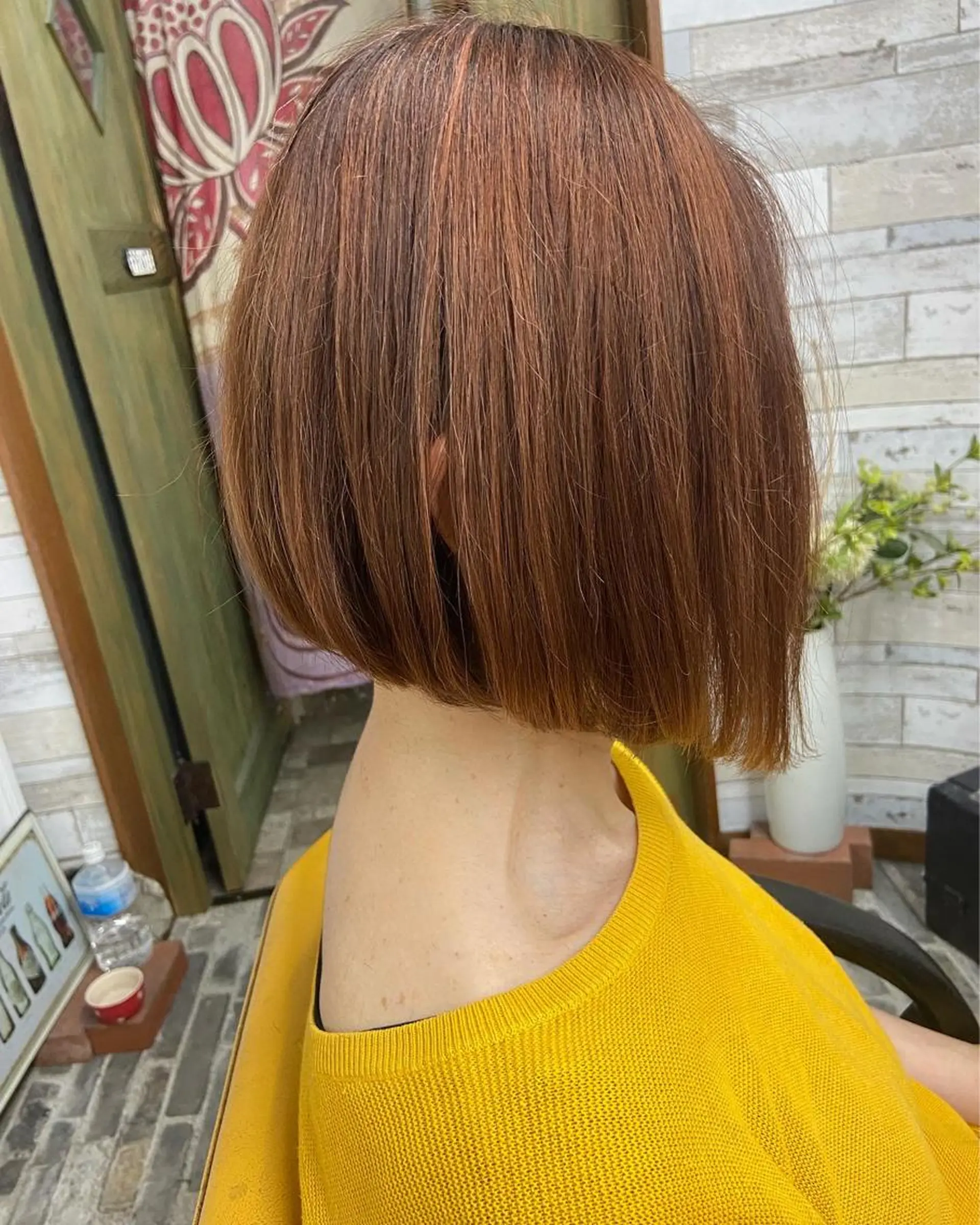 ショート カラー 前下がりボブ ボブ カット ヘアカラー トリートメント 美容室スージーズ所属・大坪 拓斗のヘアスタイル