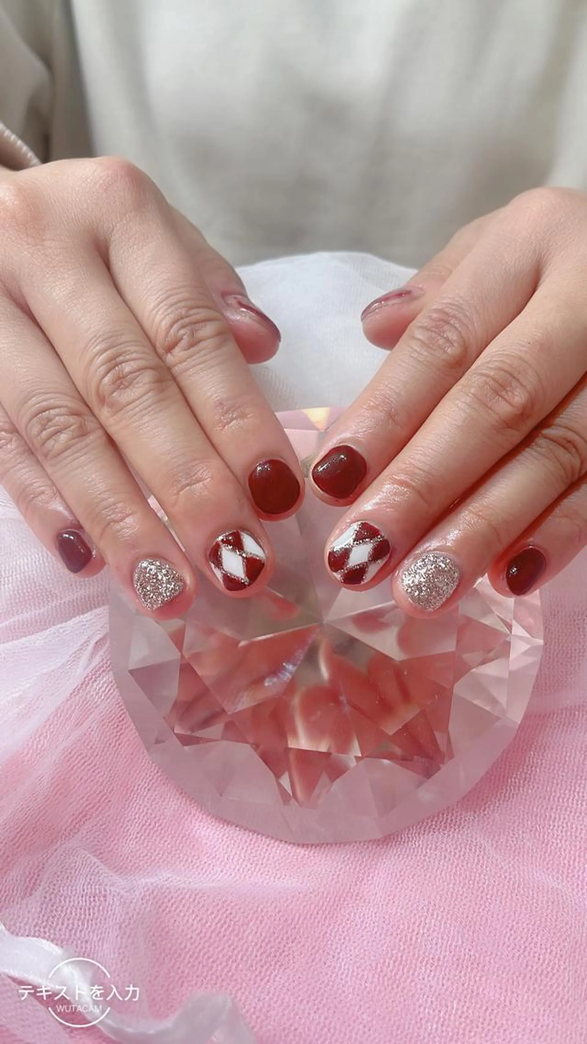 ショート ネイル ショートヘア ショートネイル JF- yoyoのマツエク・マツパデザイン