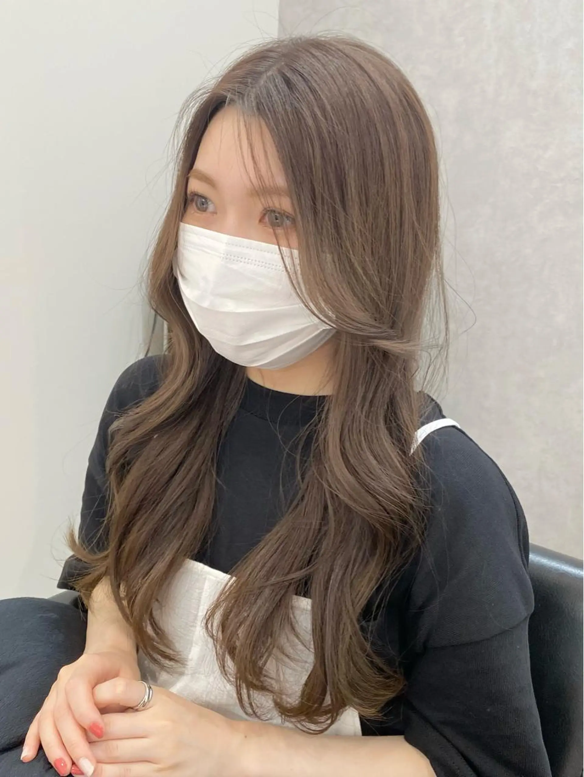 ロング カラー 髪質改善 ヒデのヘアスタイル