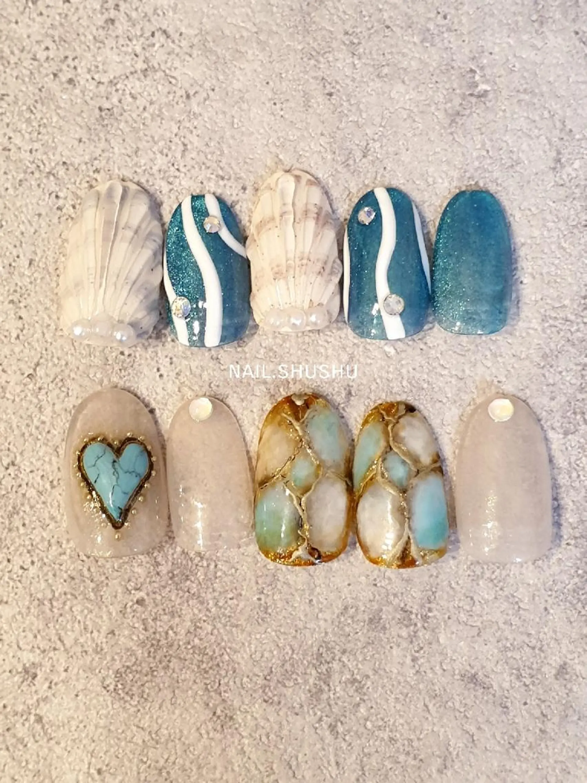 ネイル 3dパーツ/流行り 👧shushu❤️のネイルデザイン