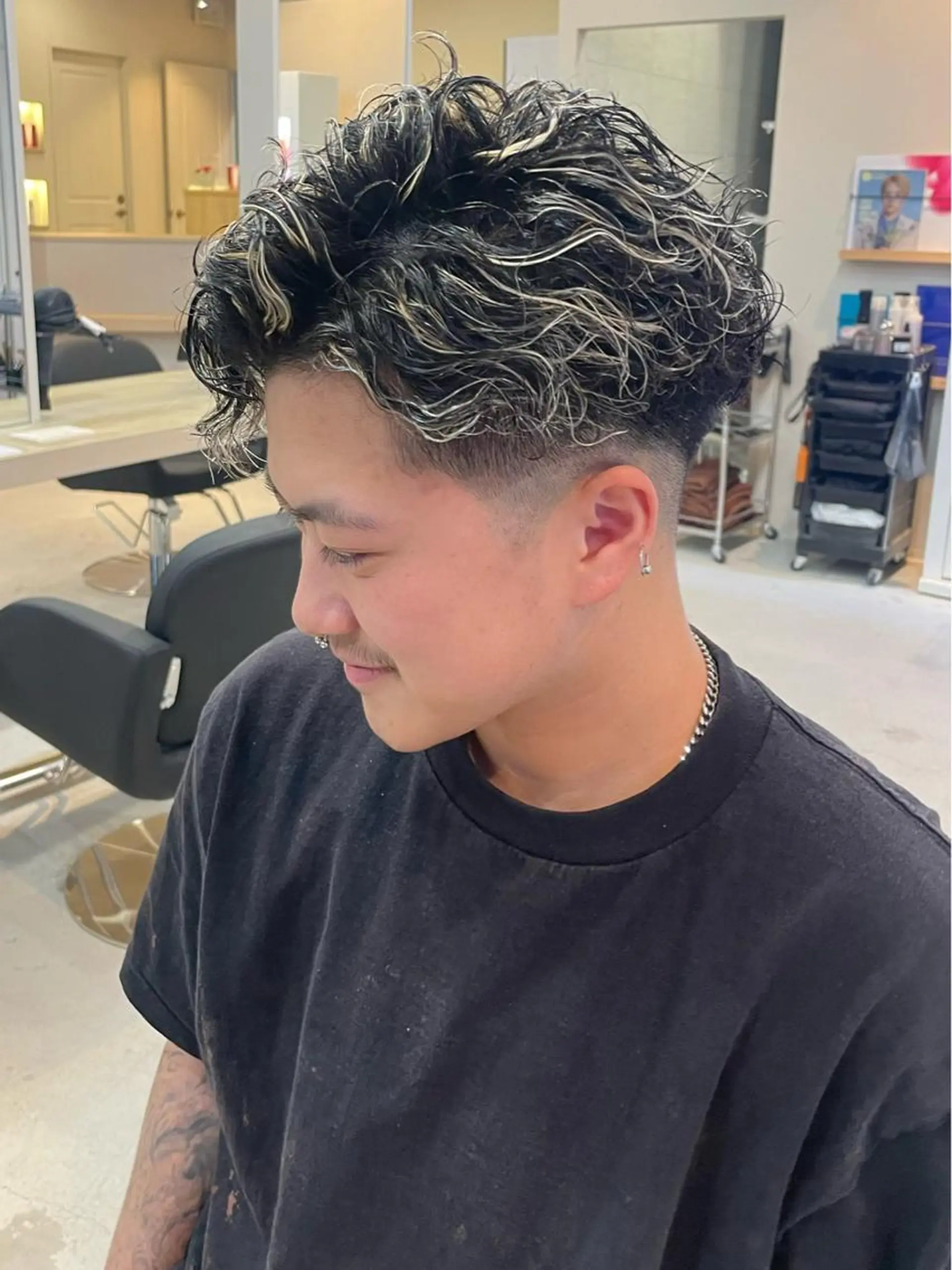 カラー パーマ メンズ SOYON守口ジャガータウン店【ソヨン】所属・AKI 🐉のヘアスタイル