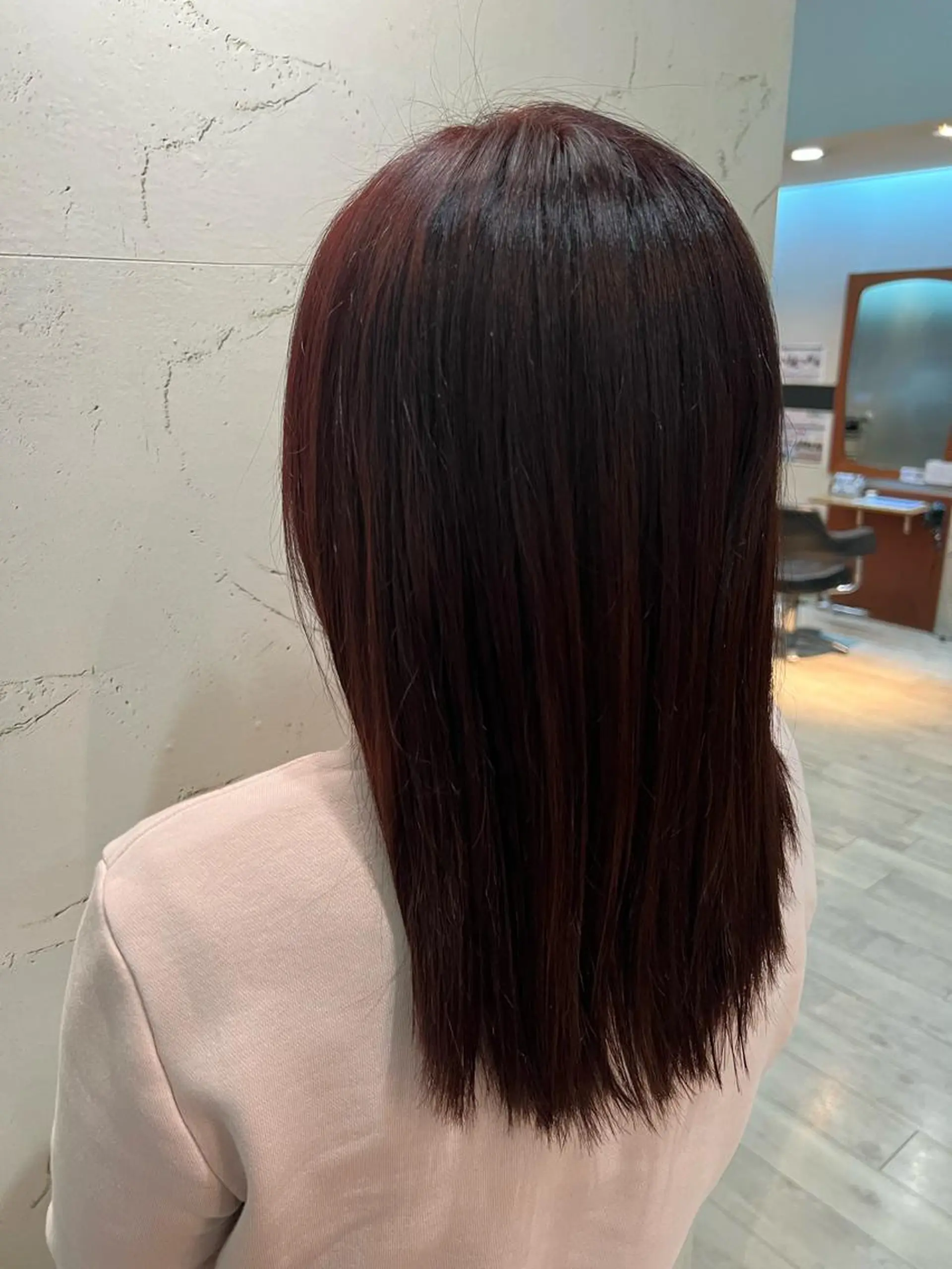 カラー 村尾 麗奈のヘアスタイル