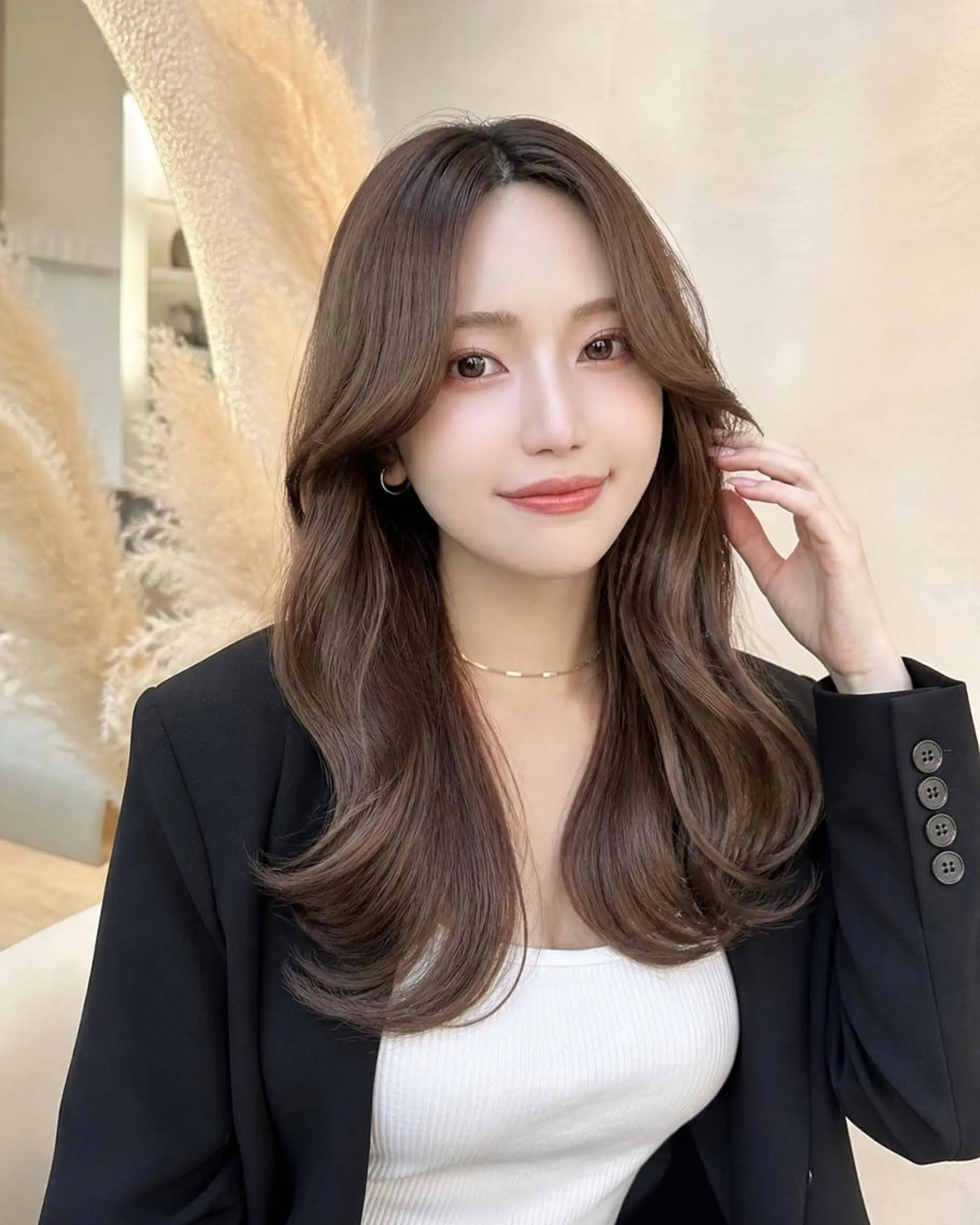 ロング 髪質改善 cn nakaoのヘアスタイル