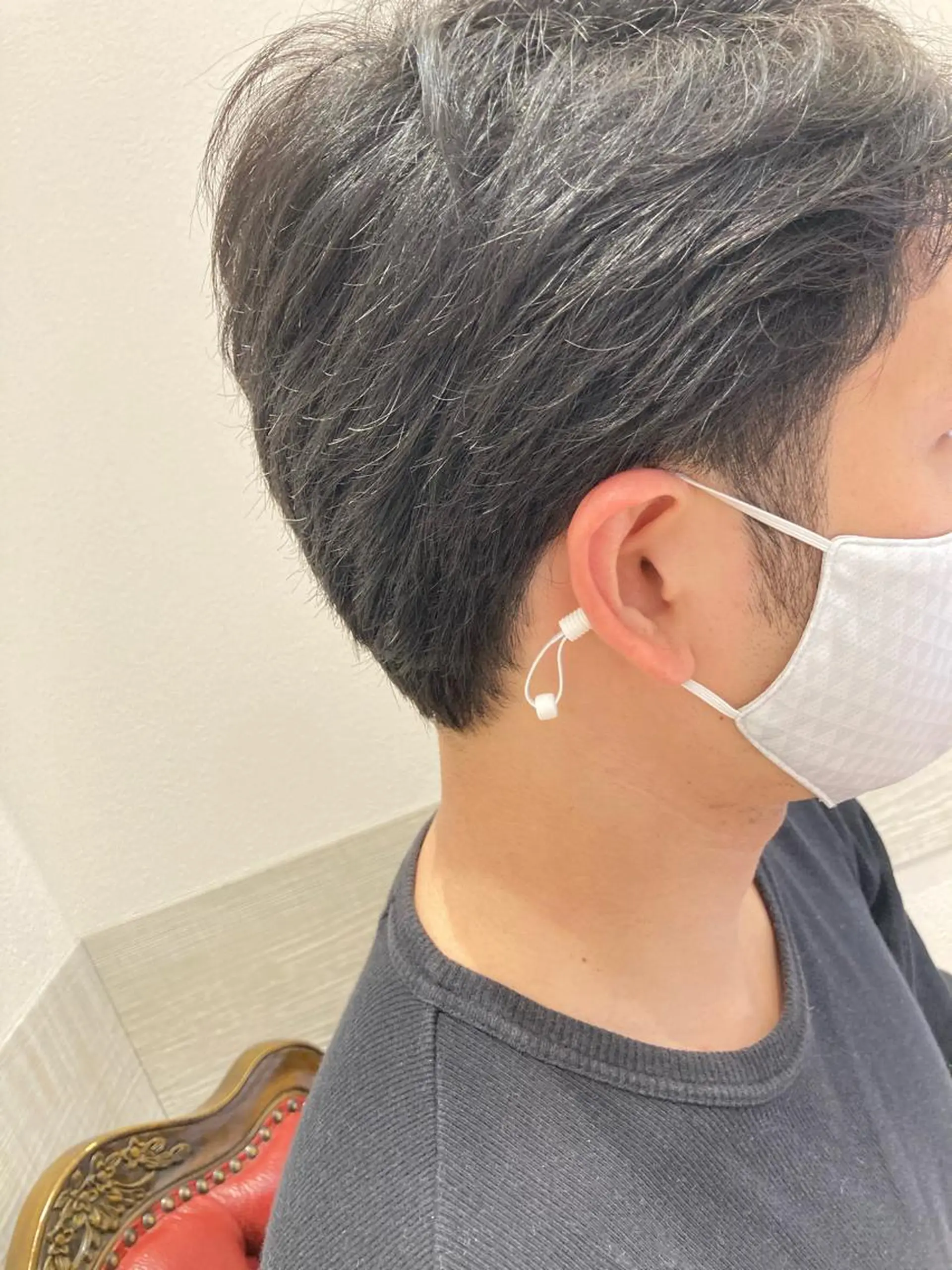 ショート メンズ 佐藤 睦月のヘアスタイル