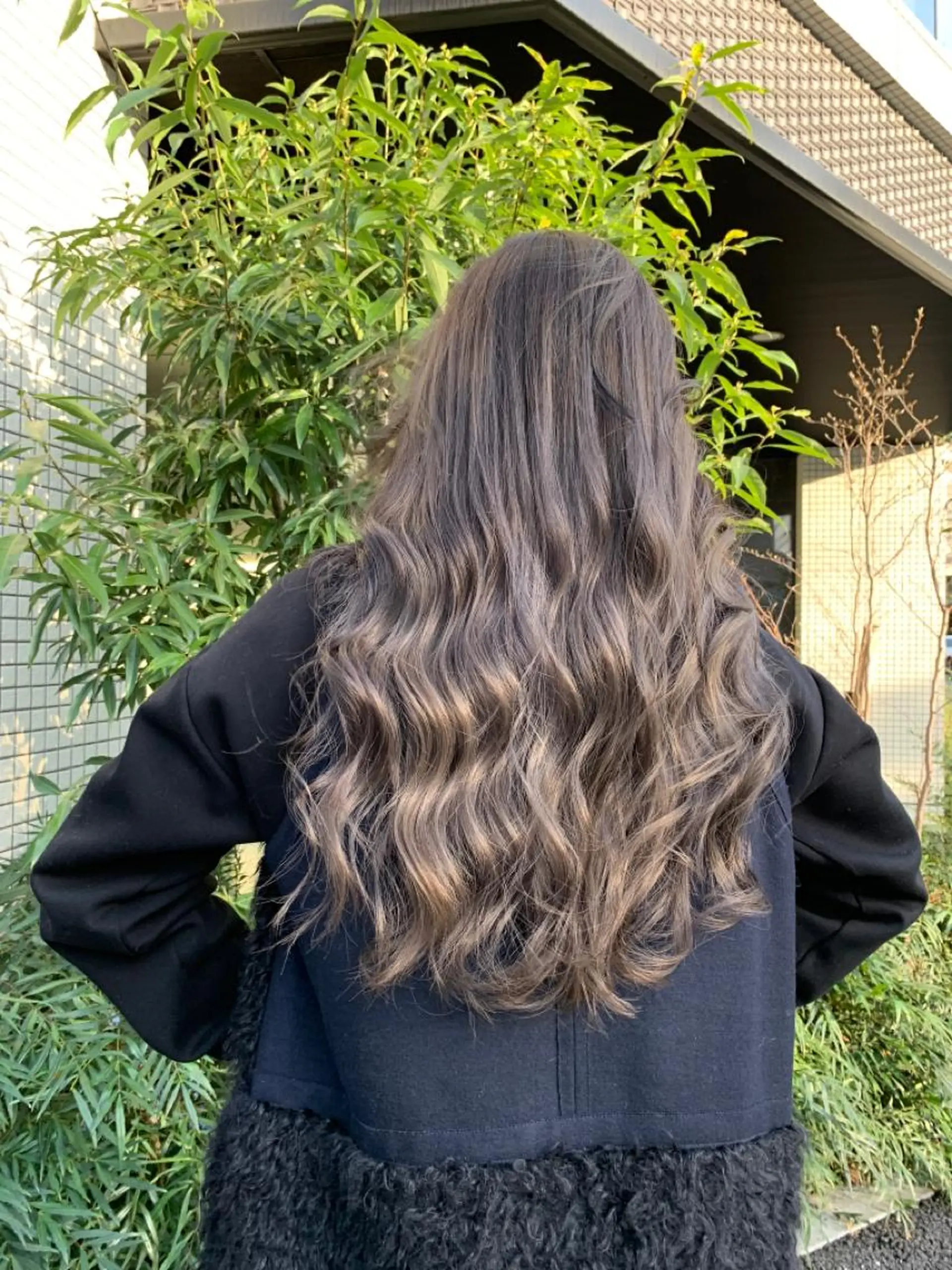 ロング カラー グレージュ 【完全マンツー 恵比寿】佐藤 翔のヘアスタイル