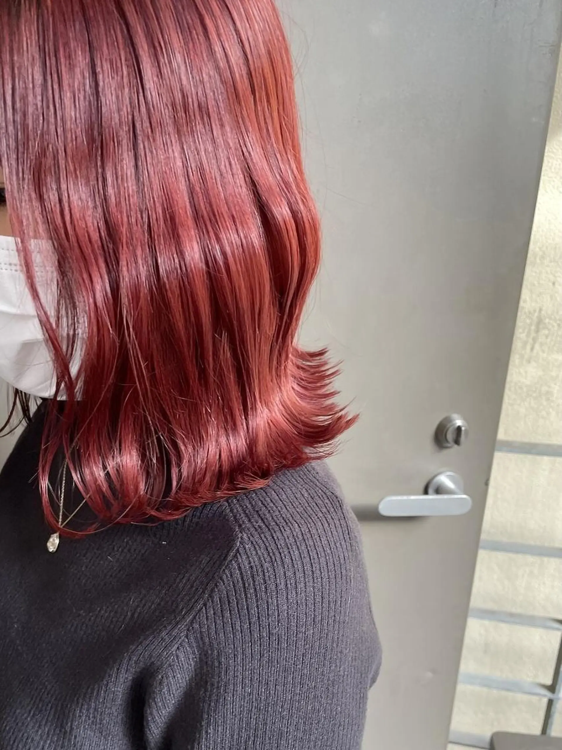 ロング 髪質改善 韓国風ヘア レイヤーカット 小顔カット 縮毛矯正 TIGRE tenjinのヘアスタイル