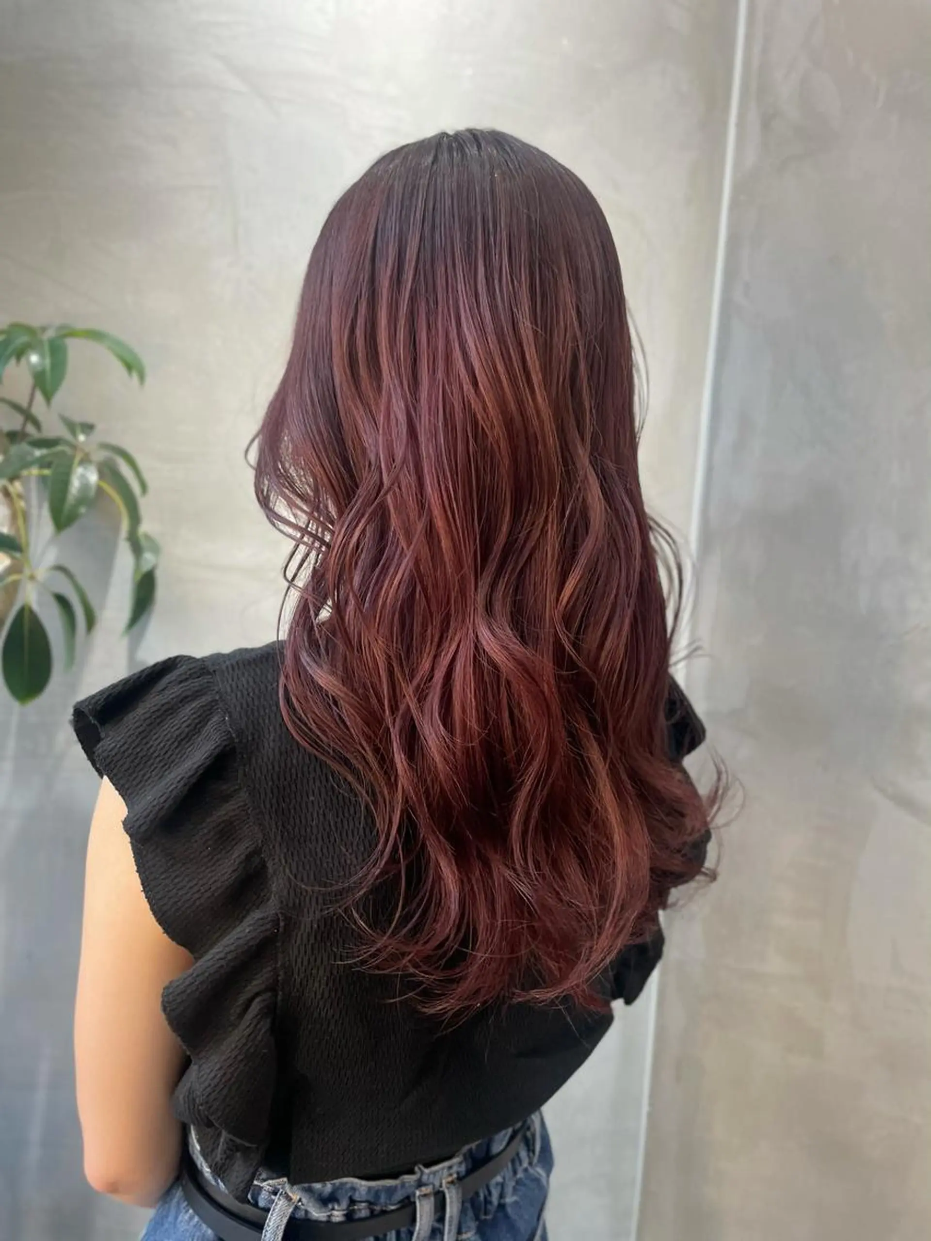 ミディアム カラー 韓国ヘア 店長NEGIのヘアスタイル