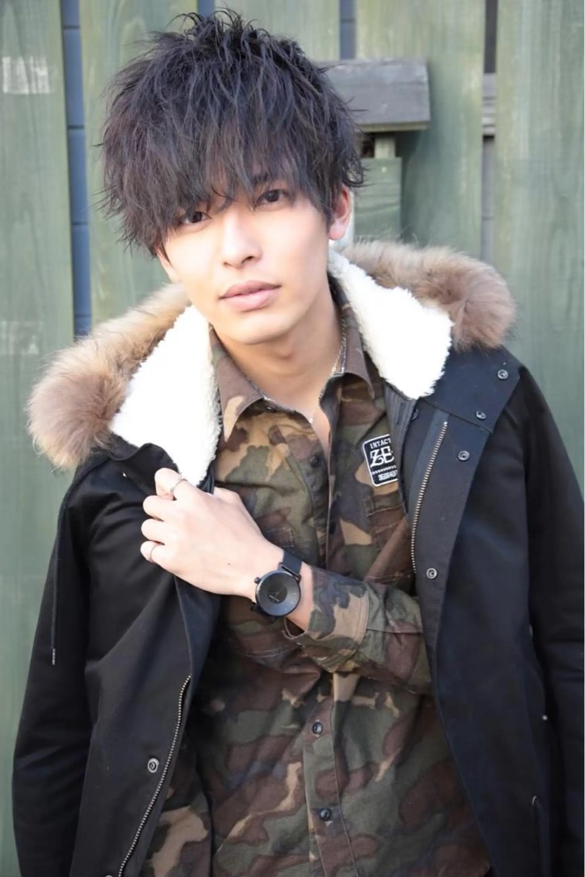 ショート カラー パーマ ヘアアレンジ メンズ キッズ ネイル マツエク・マツパ メンズブリーチ ブリーチ ブリーチなしカラー 似合わせカット 赤色 当日予約⭕️ JUNYAのヘアスタイル