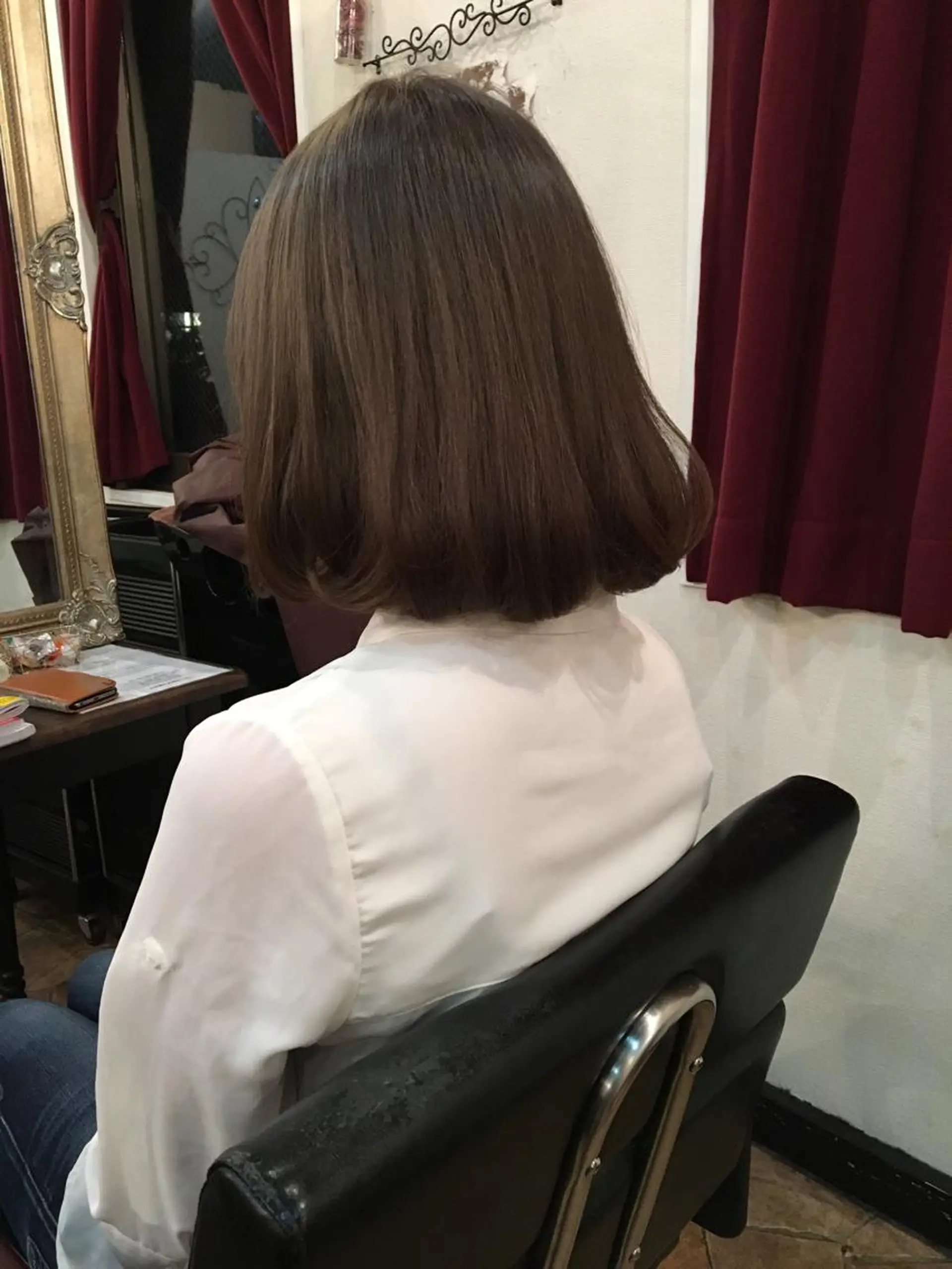 ミディアム amphihair 高橋祐也のヘアスタイル