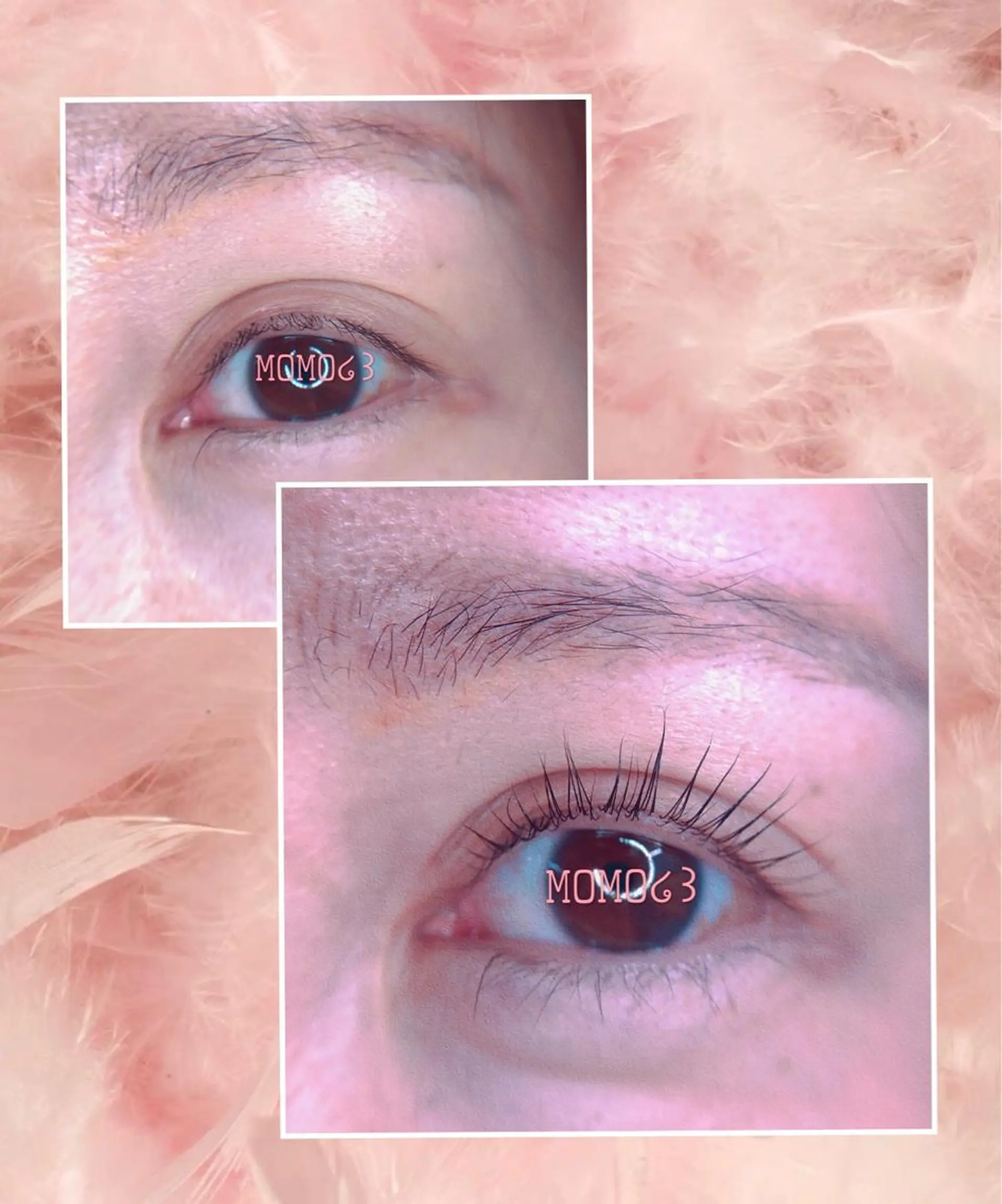 マツエク・マツパ パリジェンヌラッシュリフト モテデザインのプロ モモ🍑のマツエク・マツパデザイン