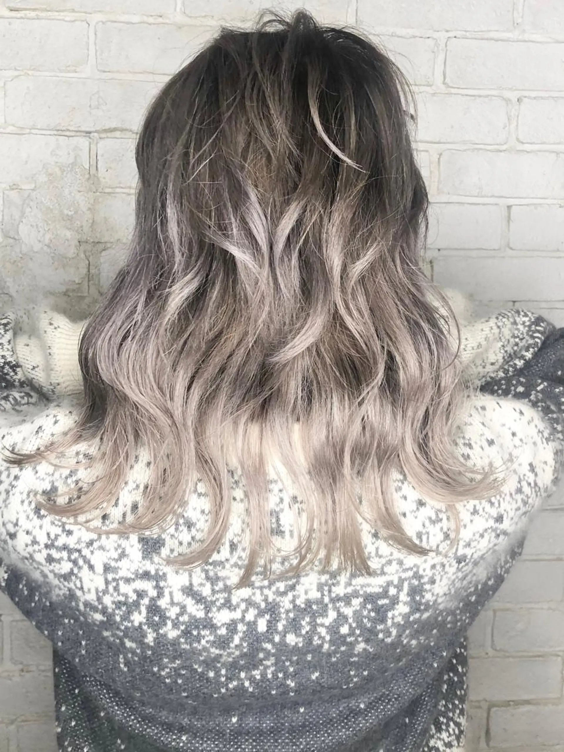 セミロング カラー welring hair salonのヘアスタイル