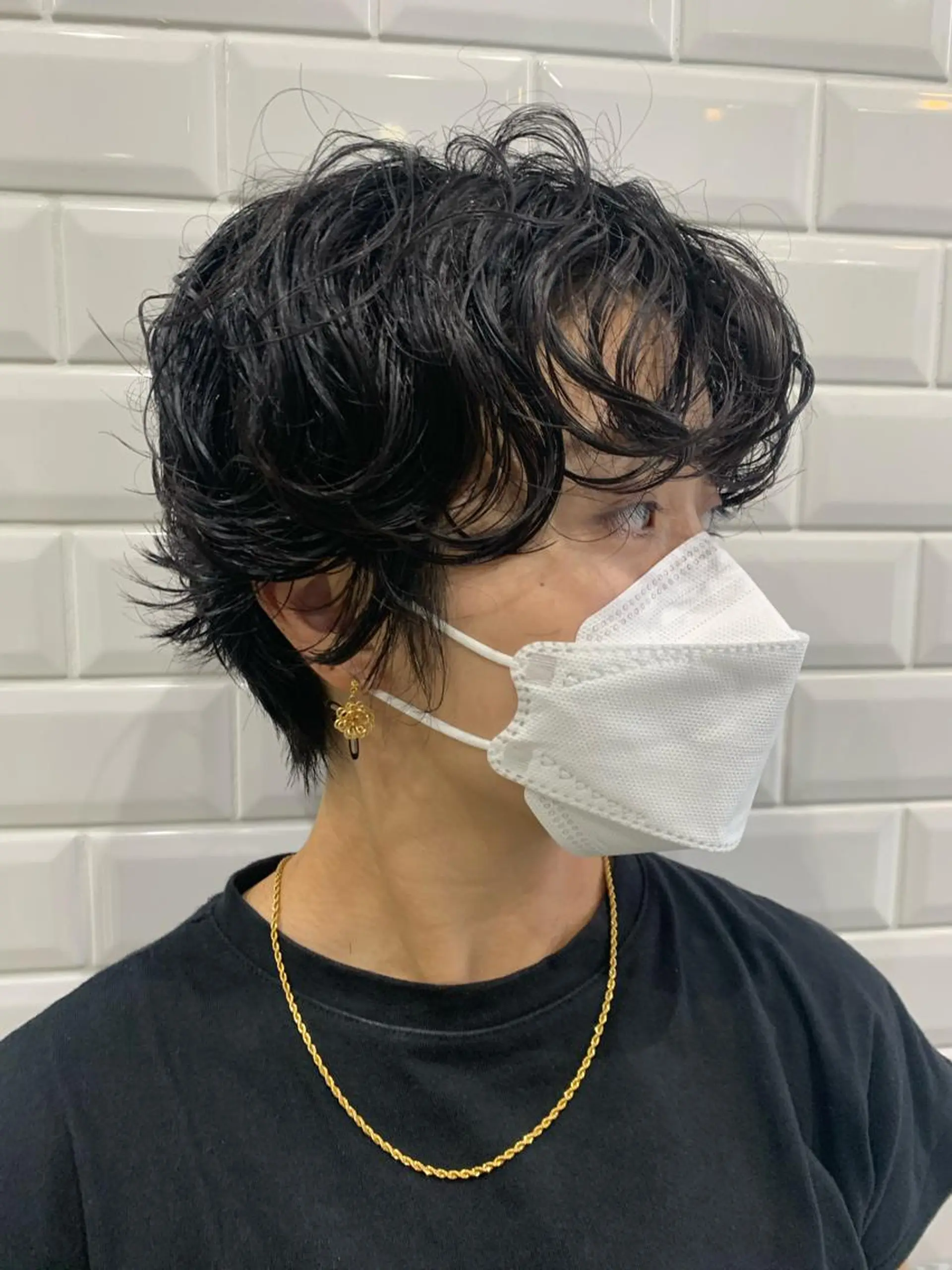 ショート パーマ APPiiS 柳田 葵のヘアスタイル