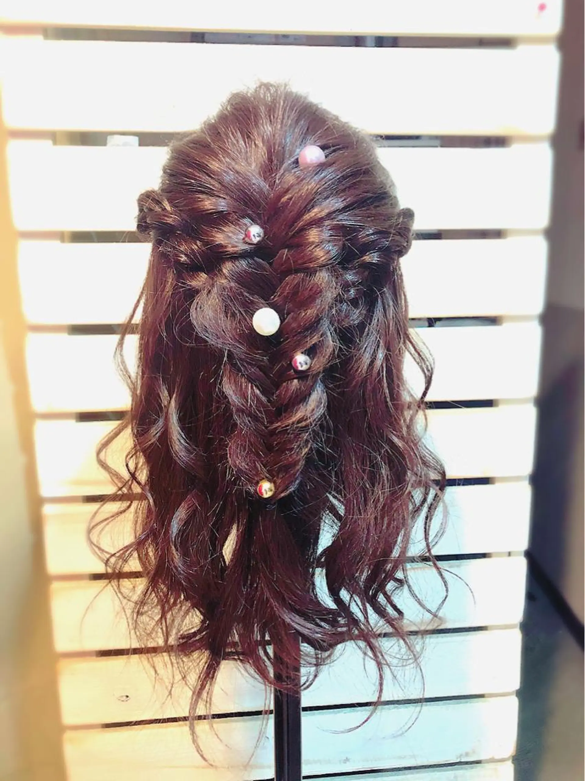 ロング ヘアアレンジ Chardon所属・Chardon✂️ 平田佳奈子💄のヘアスタイル