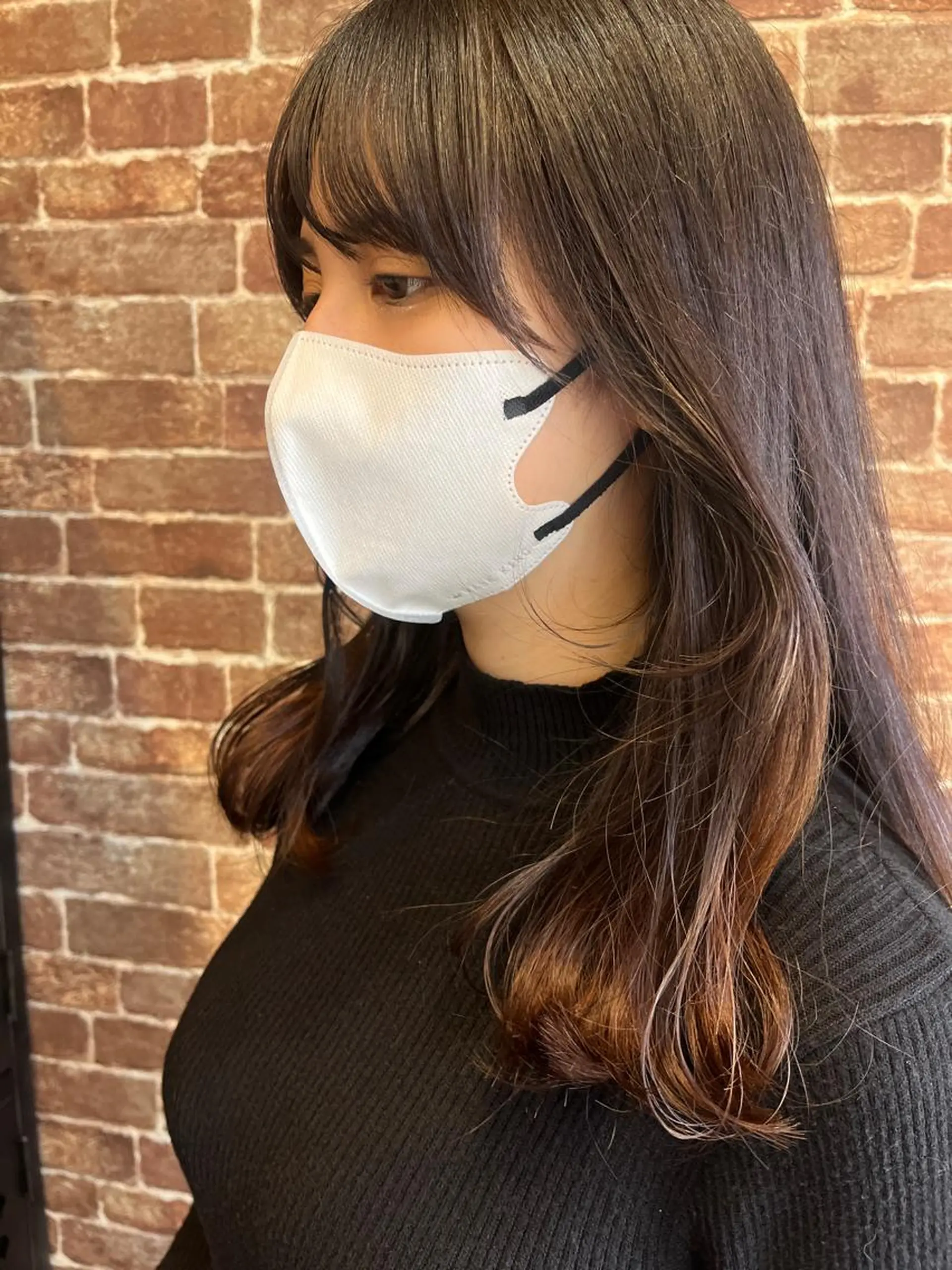 セミロング カラー パーマ ヘアアレンジ メンズ キッズ ネイル マツエク・マツパ アイブロウ メンズブリーチ メンズハイライト メンズインナーカラー メンズ韓国風 ブリーチ 久木原 ゆりのヘアスタイル