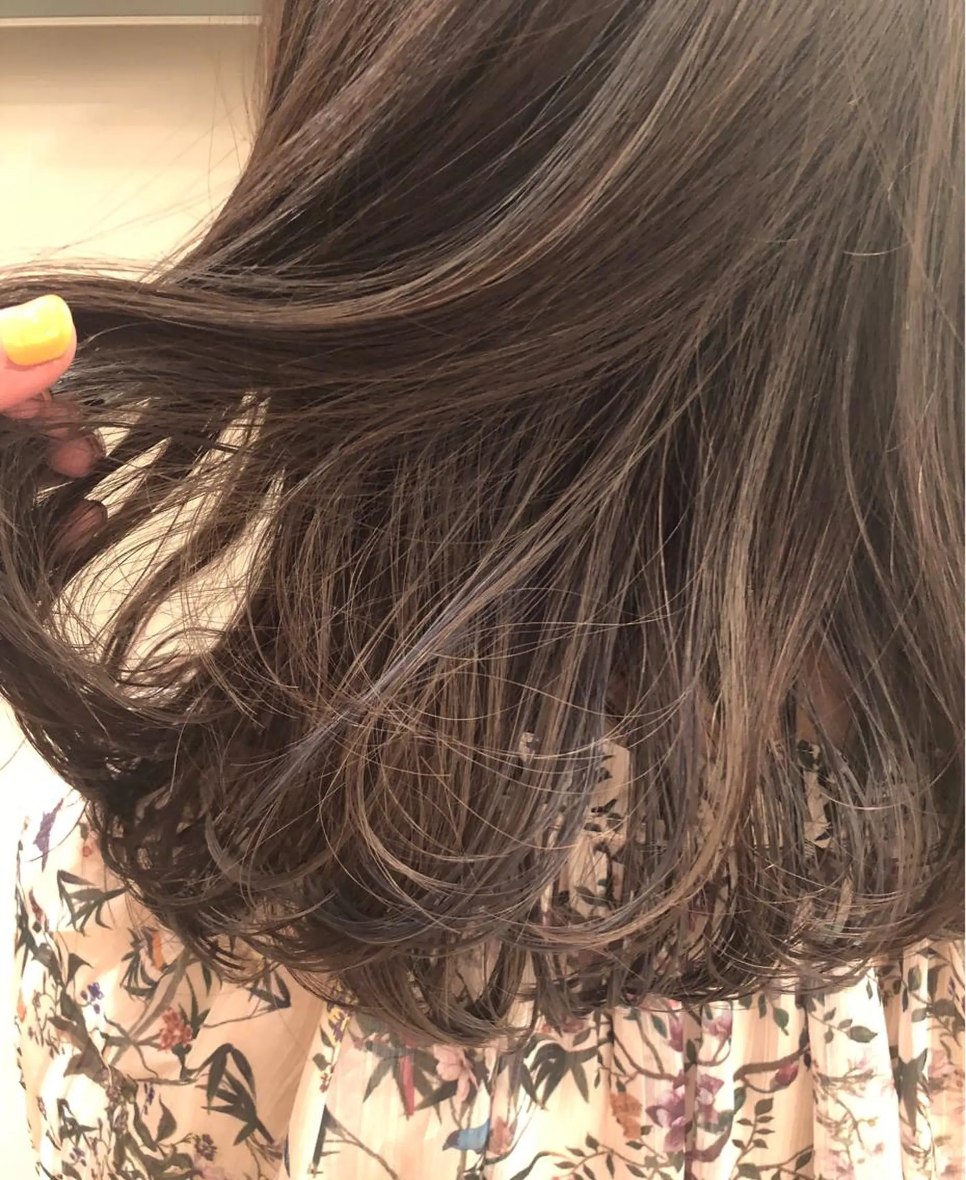 ミディアム カラー 大村 凪のヘアスタイル