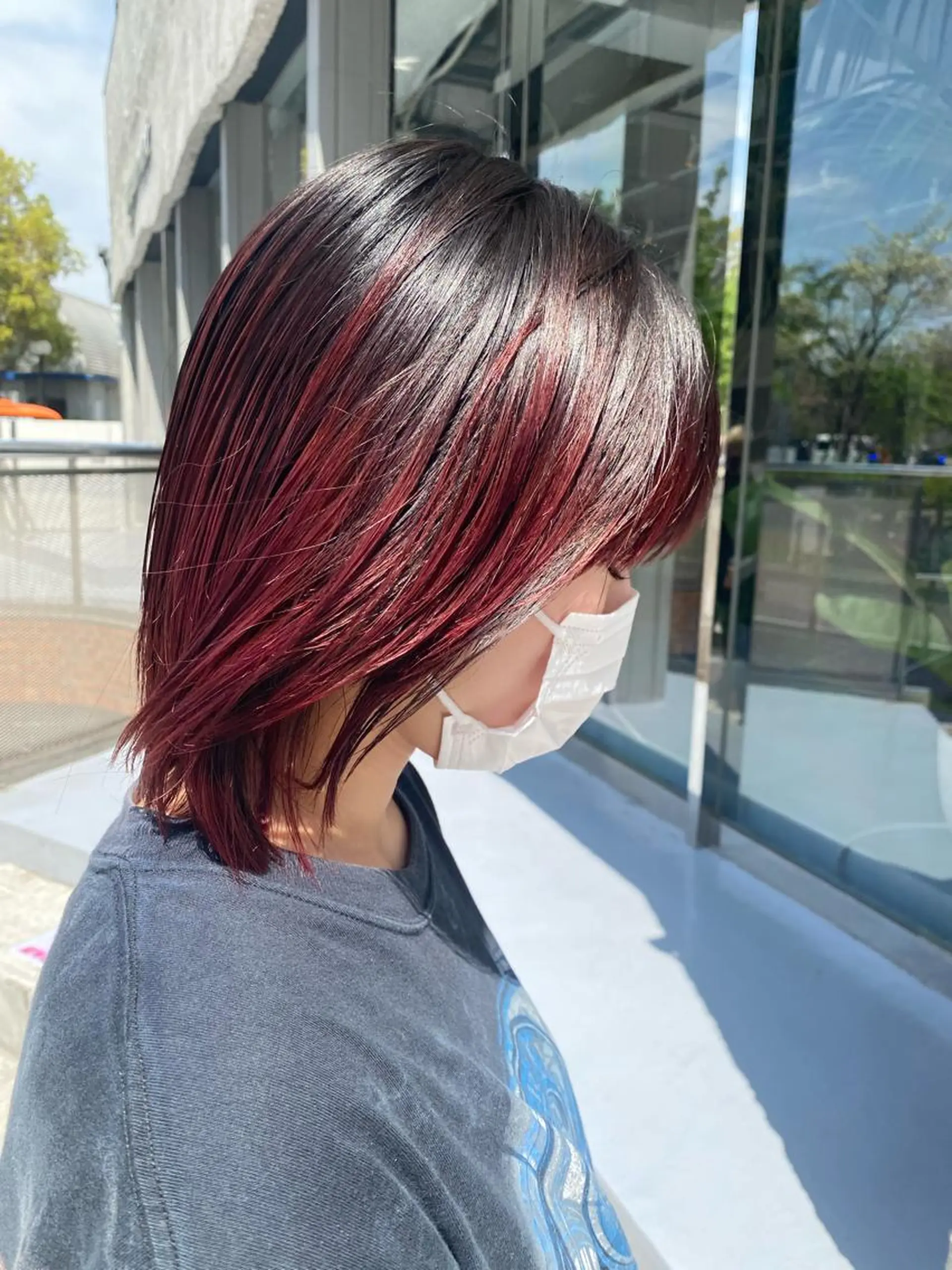 セミロング カラー 無料カットモデル募集 🌱ひょうがのヘアスタイル