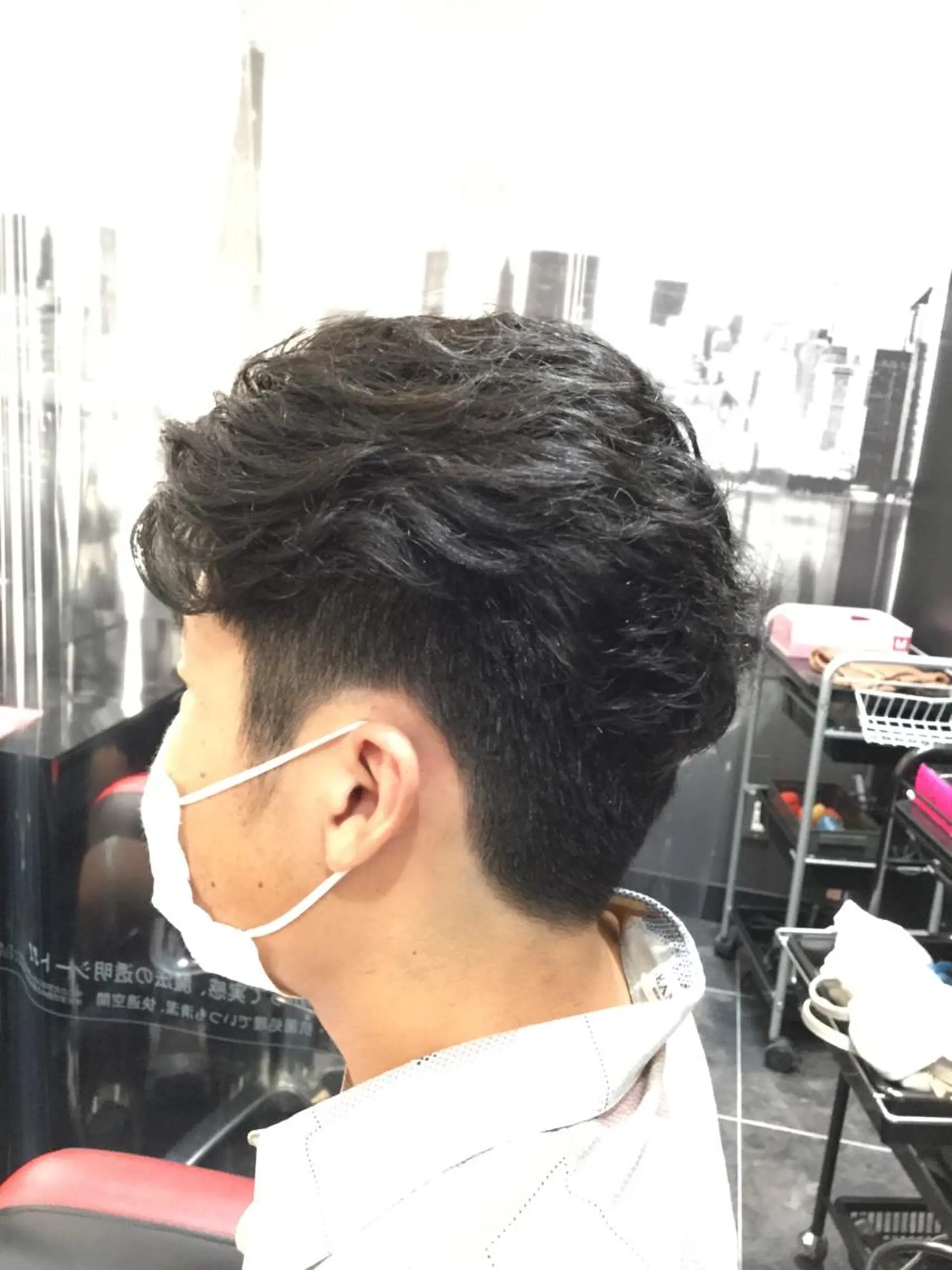 パーマ メンズ Annon プライベートサロンのヘアスタイル