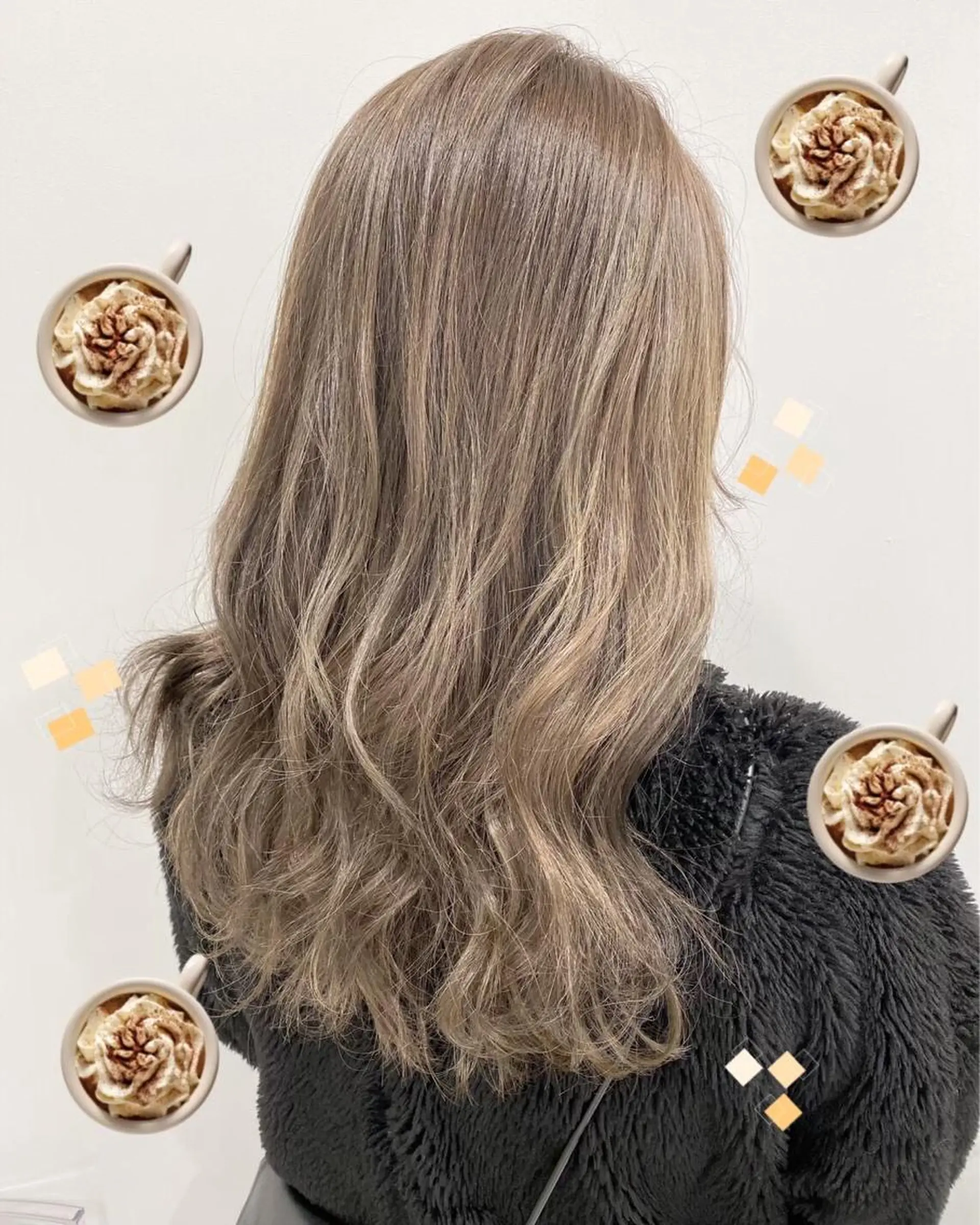 セミロング カラー ヘアアレンジ 💍Story川越 オフィシャル💍のヘアスタイル