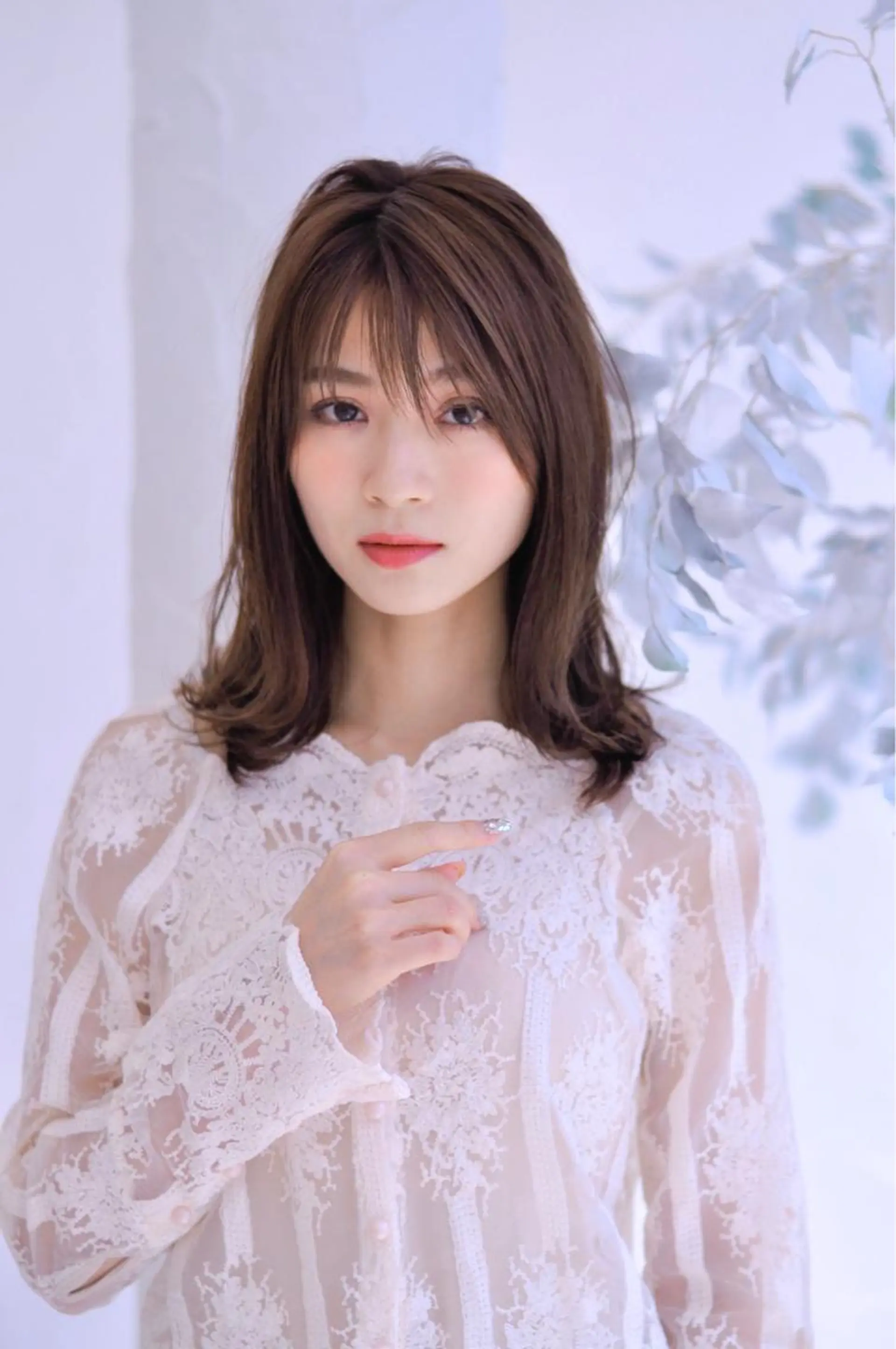 ミディアム カラー 中田 敏明のヘアスタイル