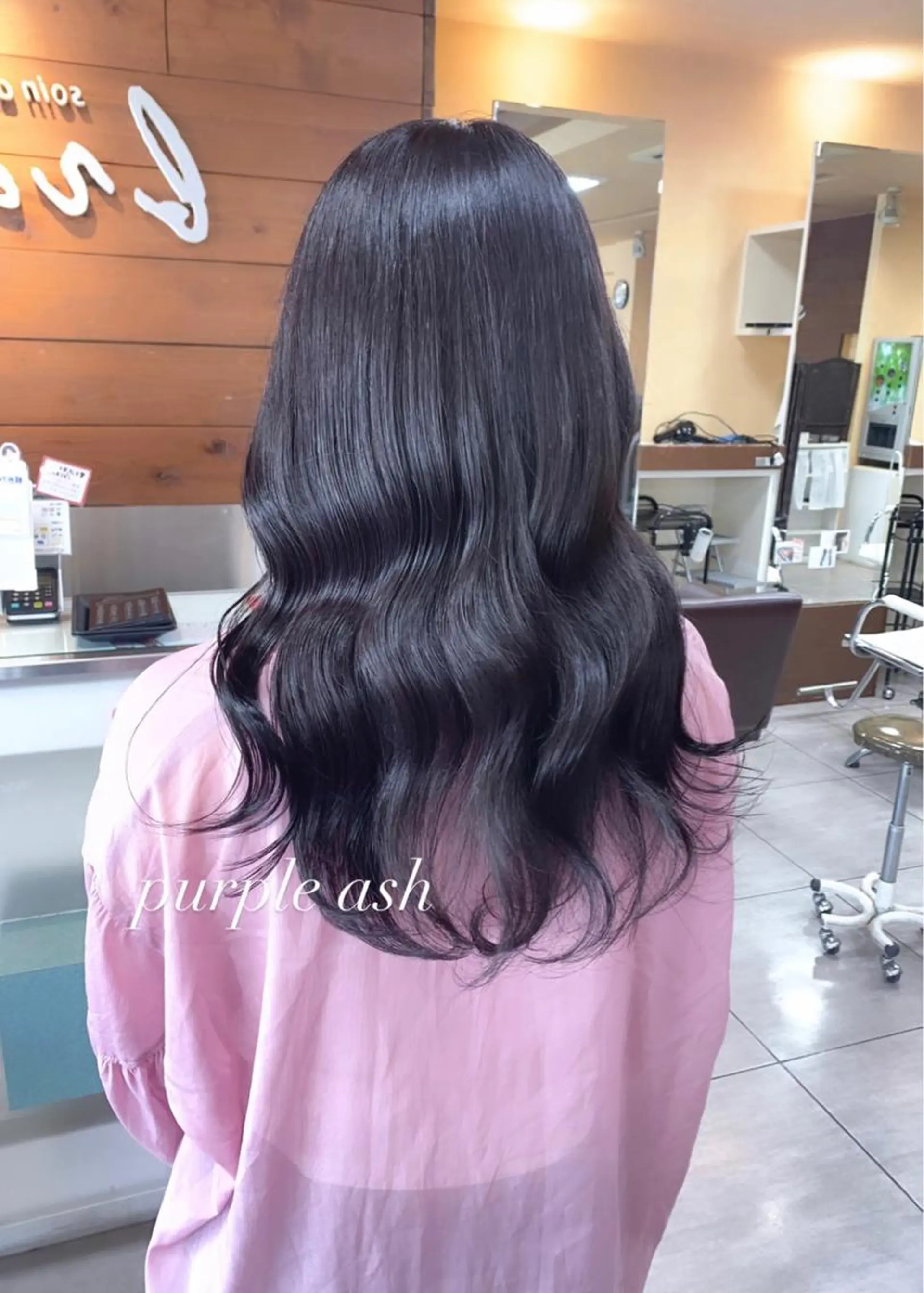 ロング カット ヘアカラー 🫧艶髪カラー🫧 森本くるみのヘアスタイル