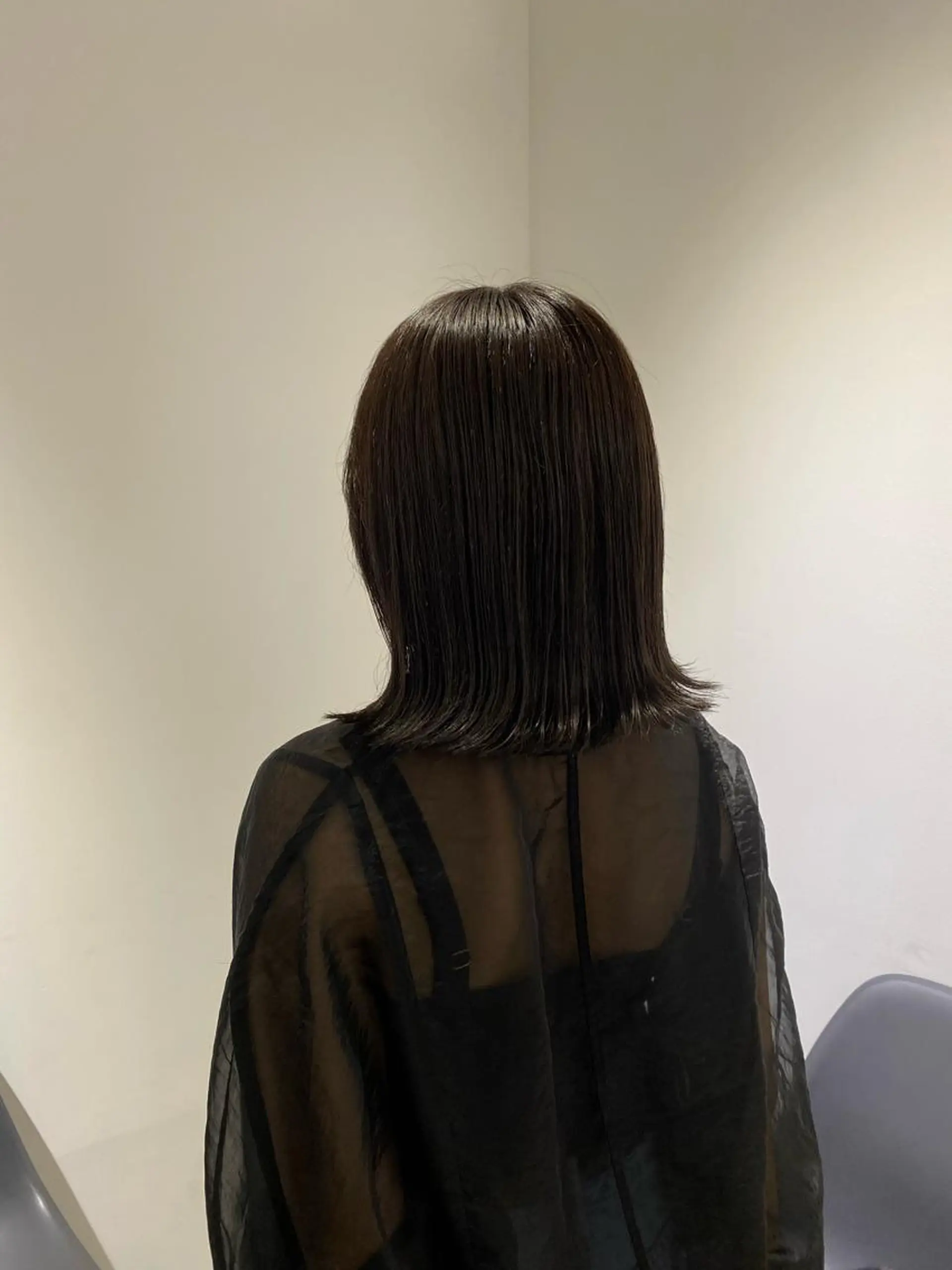 ミディアム 湯田 修永のヘアスタイル