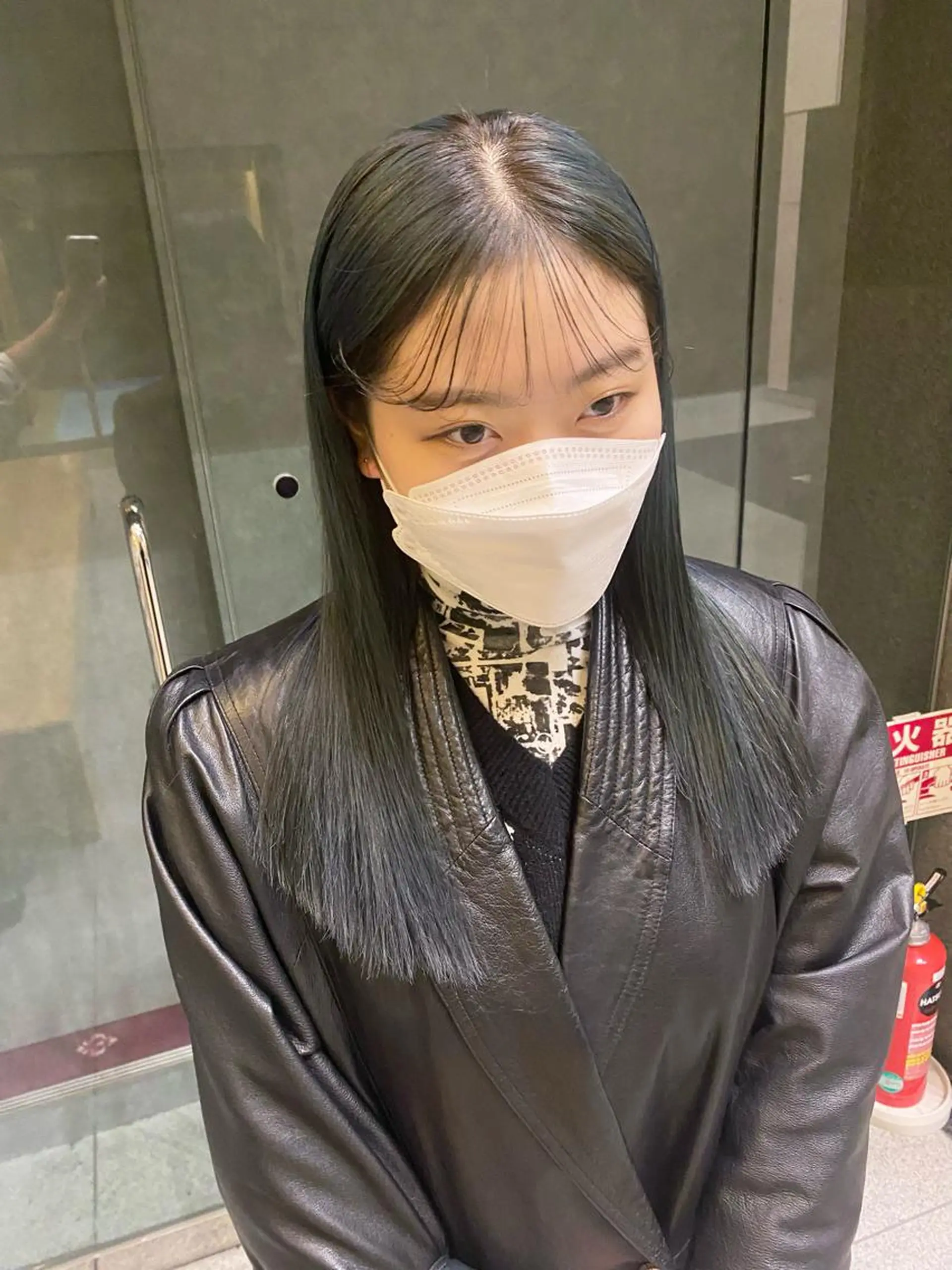 ロング デザインカラー/ボブ ブリーチカラー/ユリのヘアスタイル