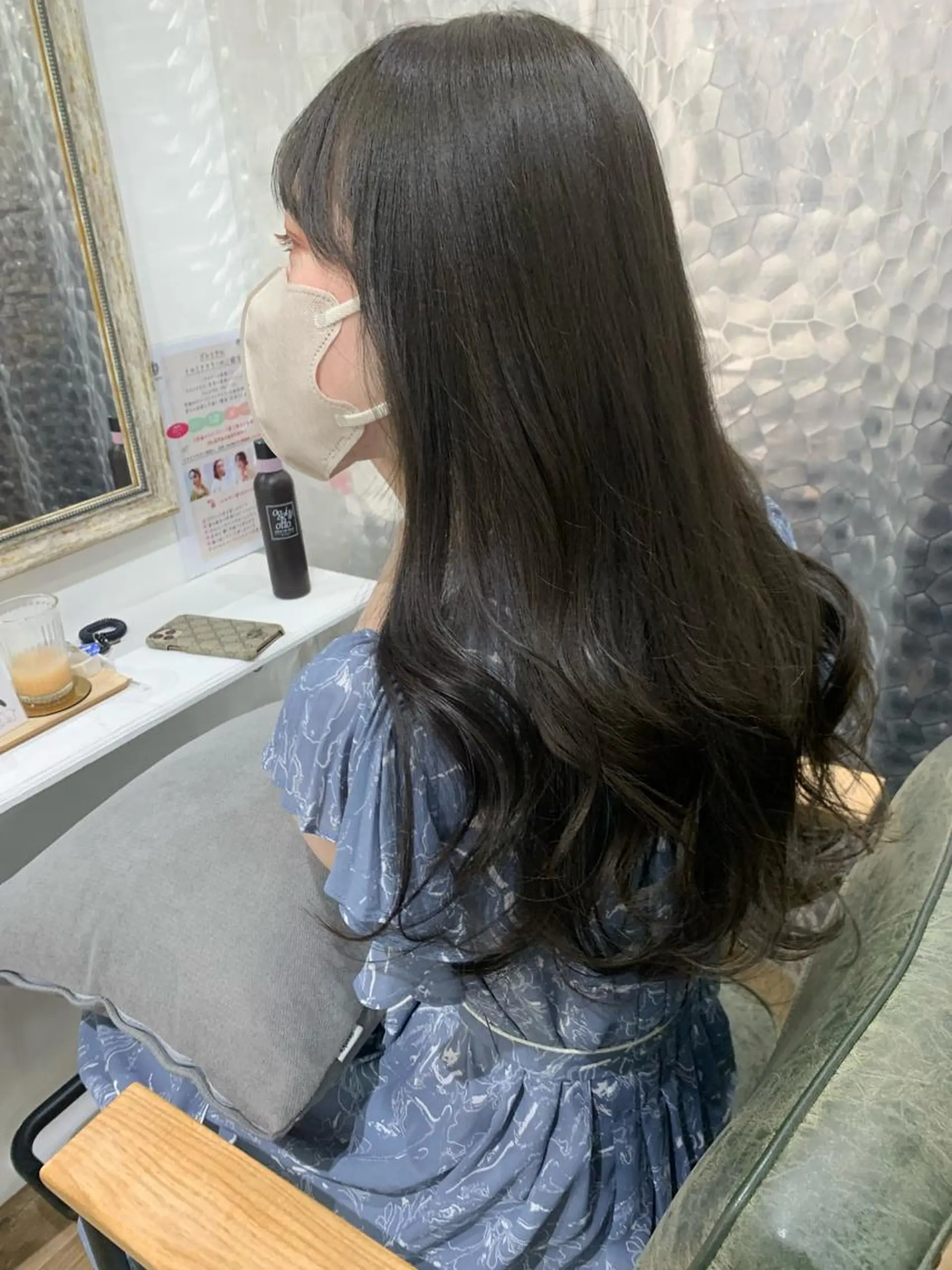 ロング カラー カット ヘアカラー トリートメント レイヤー/顔周り /AKARIのヘアスタイル