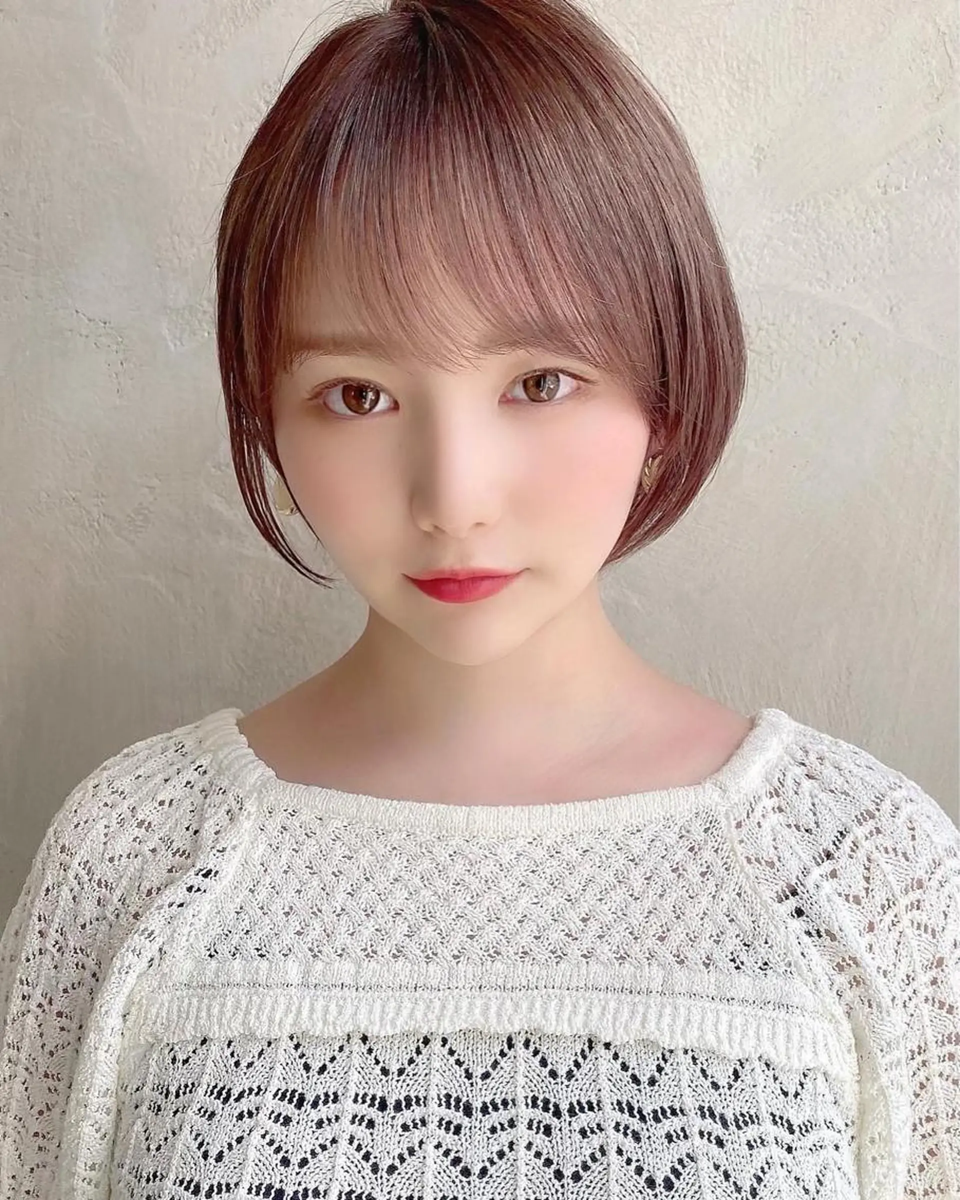 ショート 髪質改善 ショートヘア On所属・新宿　ショート・ボブ カットモデル募集のヘアスタイル