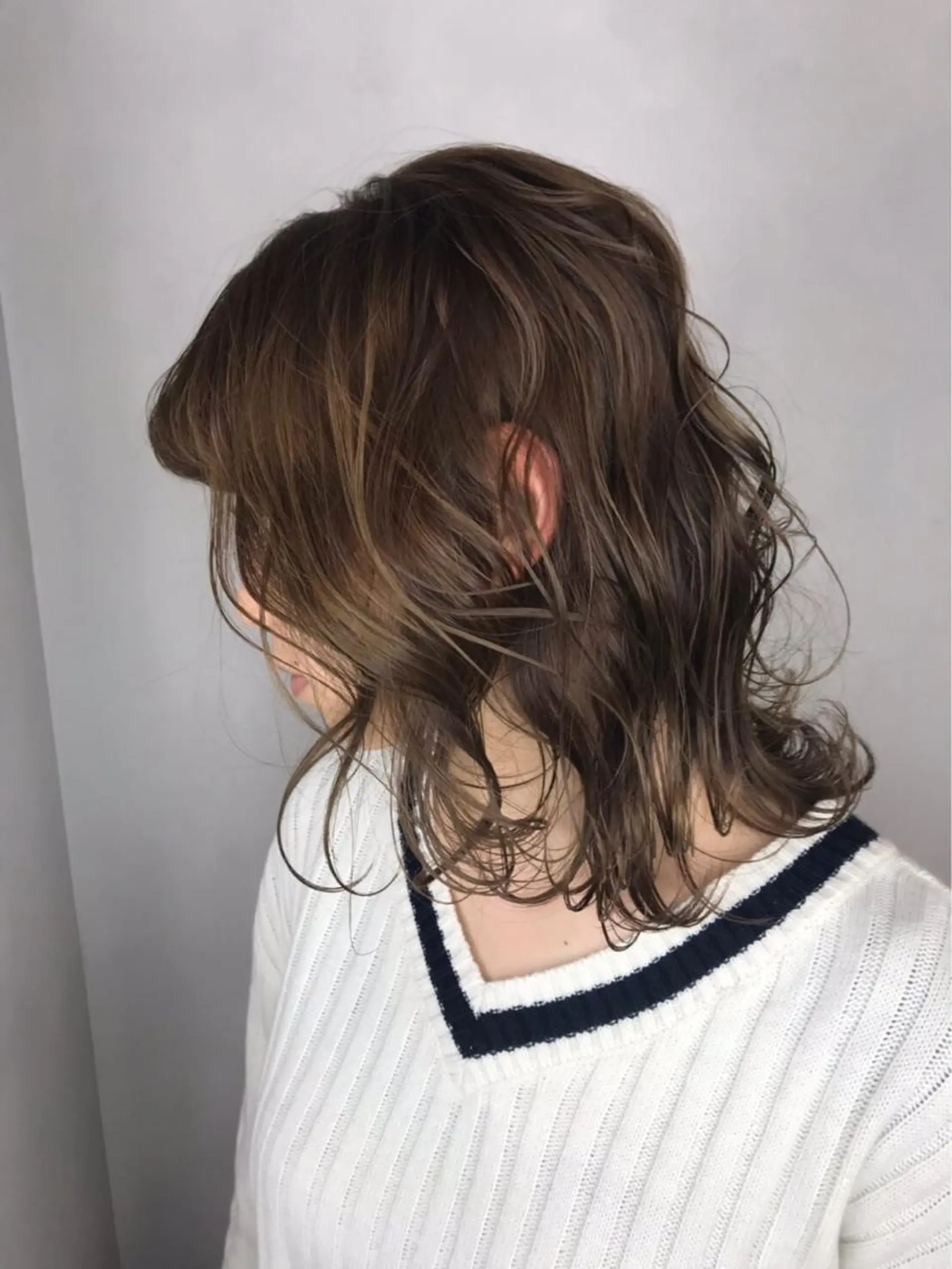 ミディアム カラー BROCANTE立川 karasawa.nのヘアスタイル