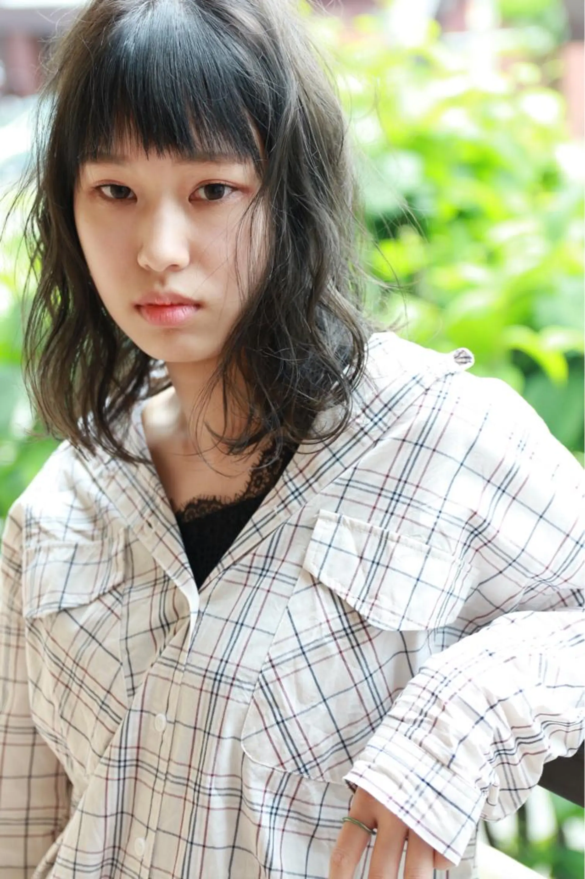 ミディアム カラー 斉藤 貴也のヘアスタイル