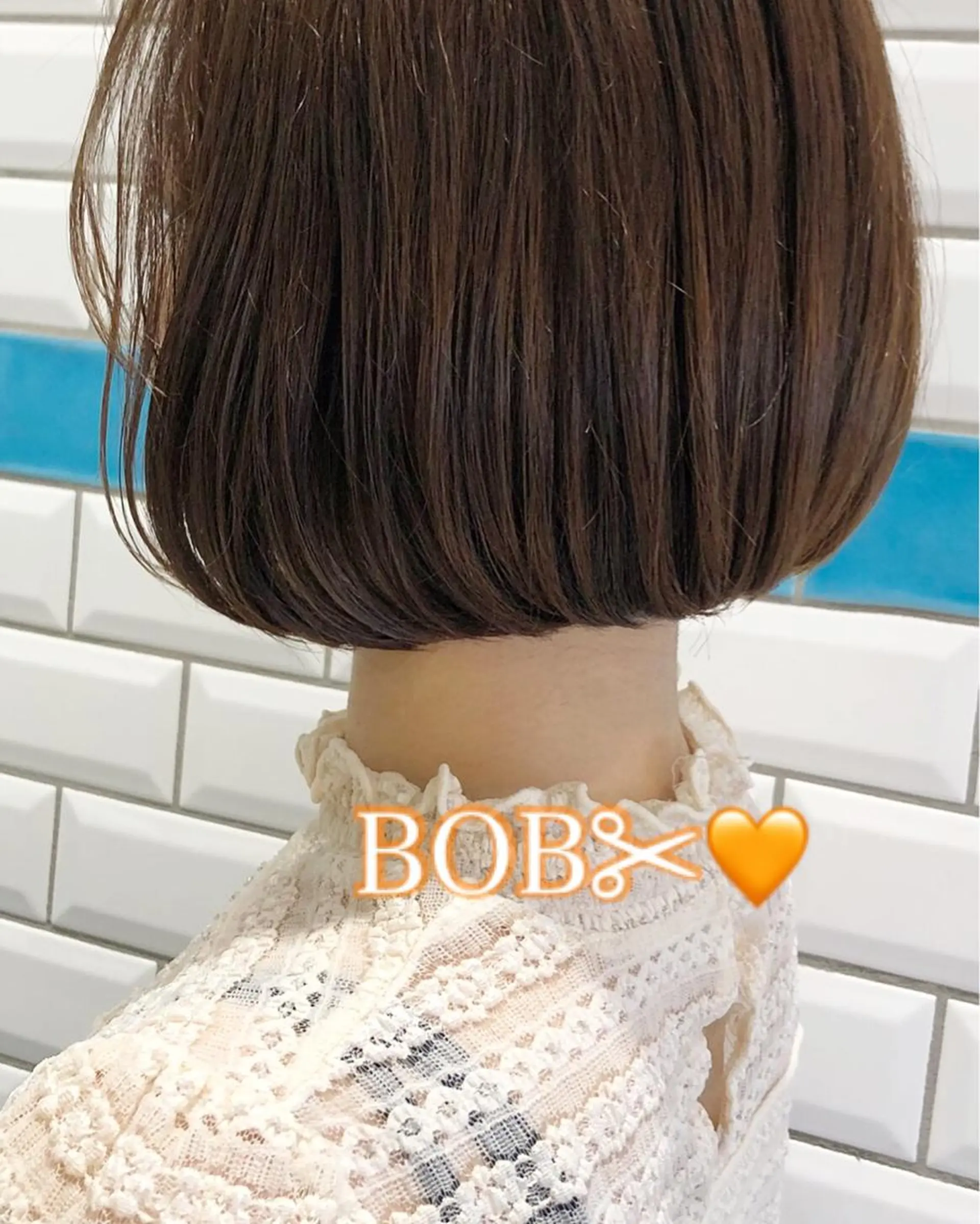 ショート カラー ボブ ショートヘア Loom .by Sea  ルームバイシー所属・レイヤー/前髪/ 韓国/CHIHIROのヘアスタイル