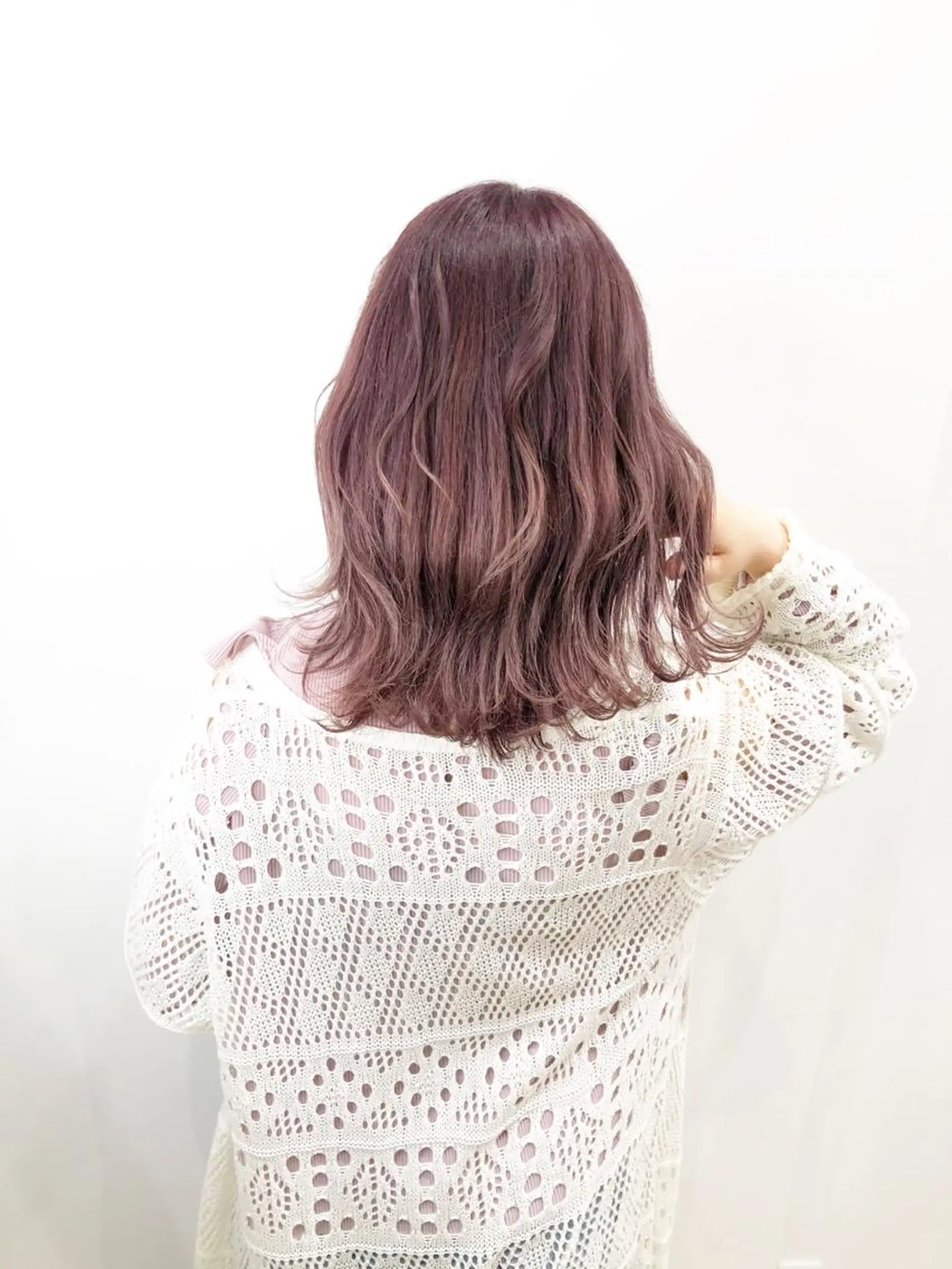 ミディアム カラー 🌙HIZUKI🌙 ハイトーン 艶髪のヘアスタイル