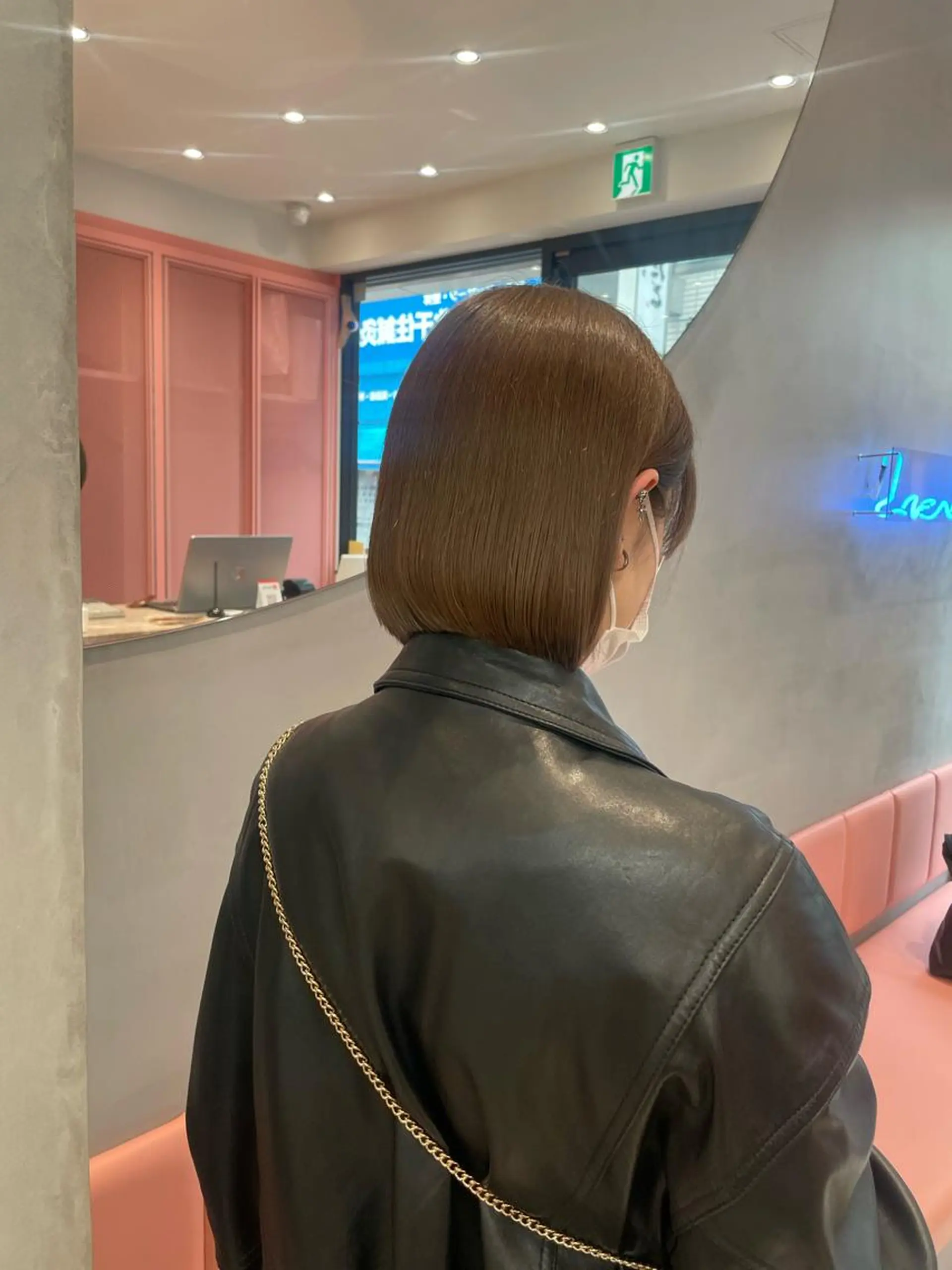 ショート Misaki /ボブ/縮毛矯正のヘアスタイル