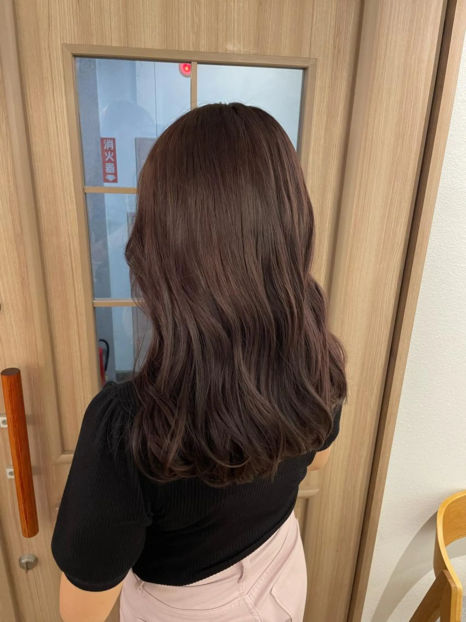 セミロング 透明感カラー/顔周り カット/ののか💞のヘアスタイル